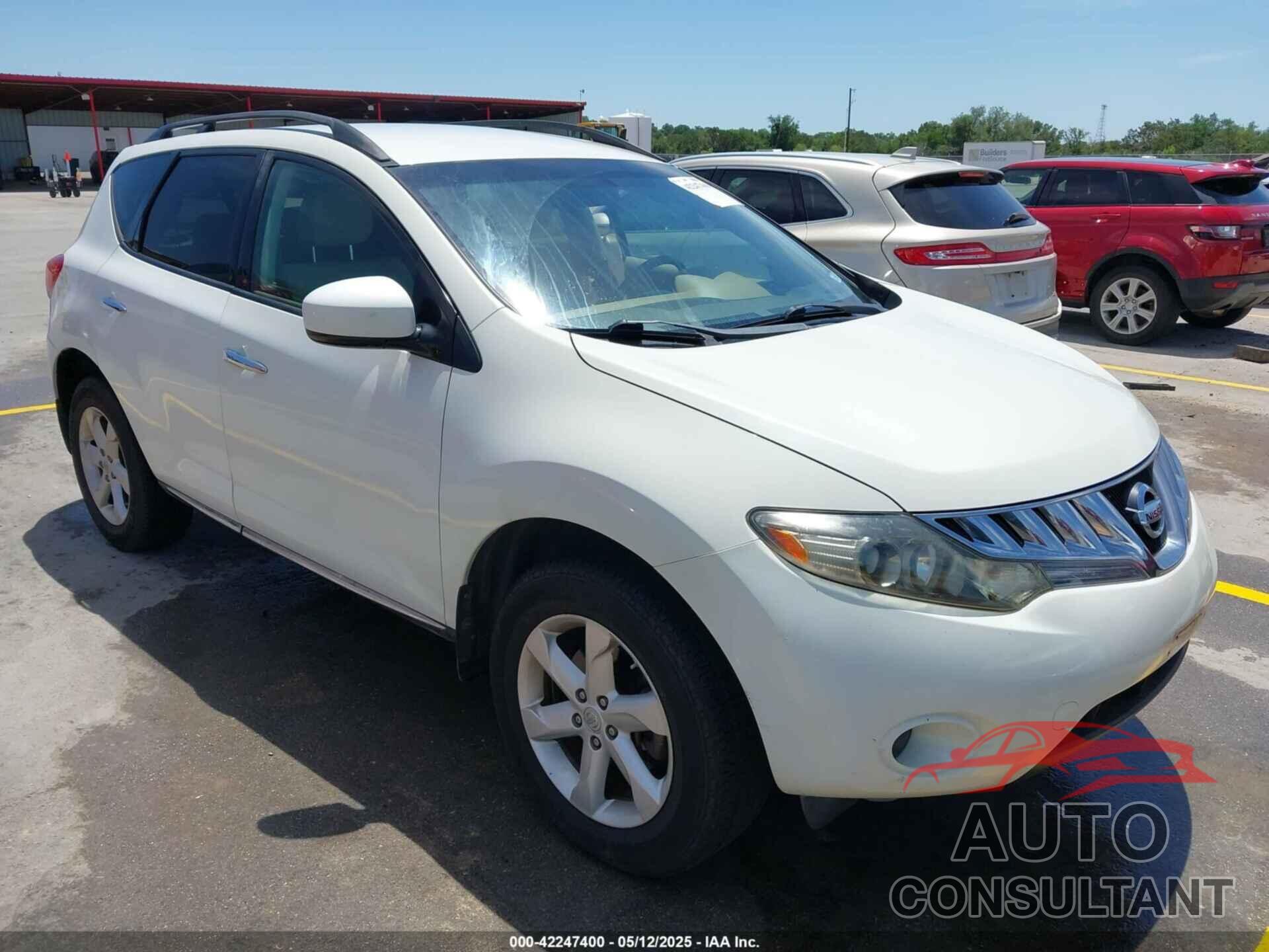 NISSAN MURANO 2009 - JN8AZ18W19W145927