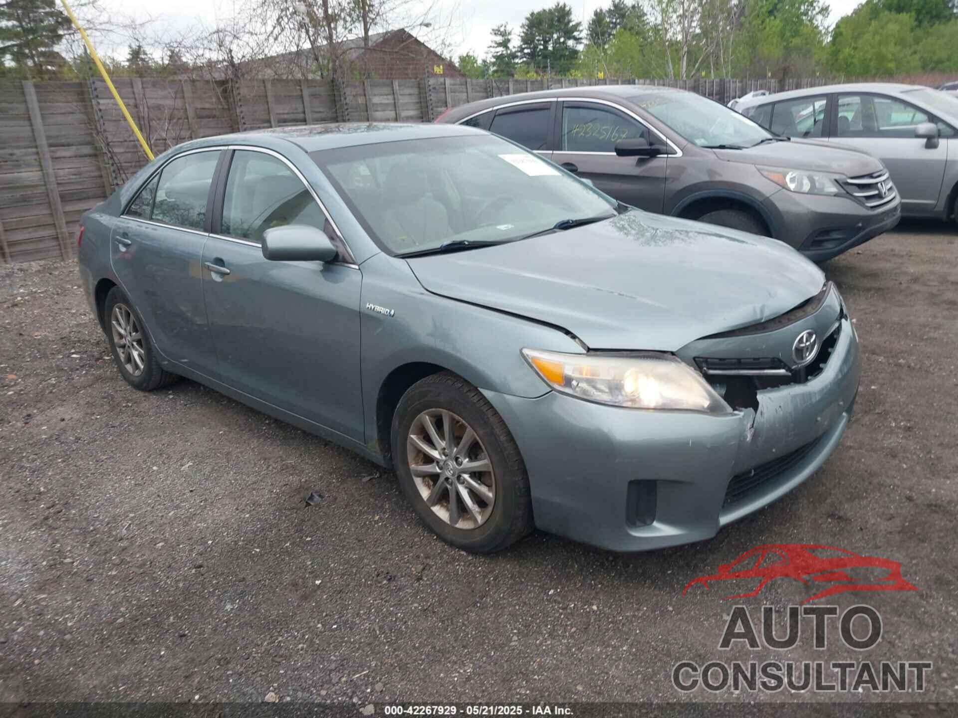 TOYOTA CAMRY HYBRID 2010 - 4T1BB3EK1AU119826