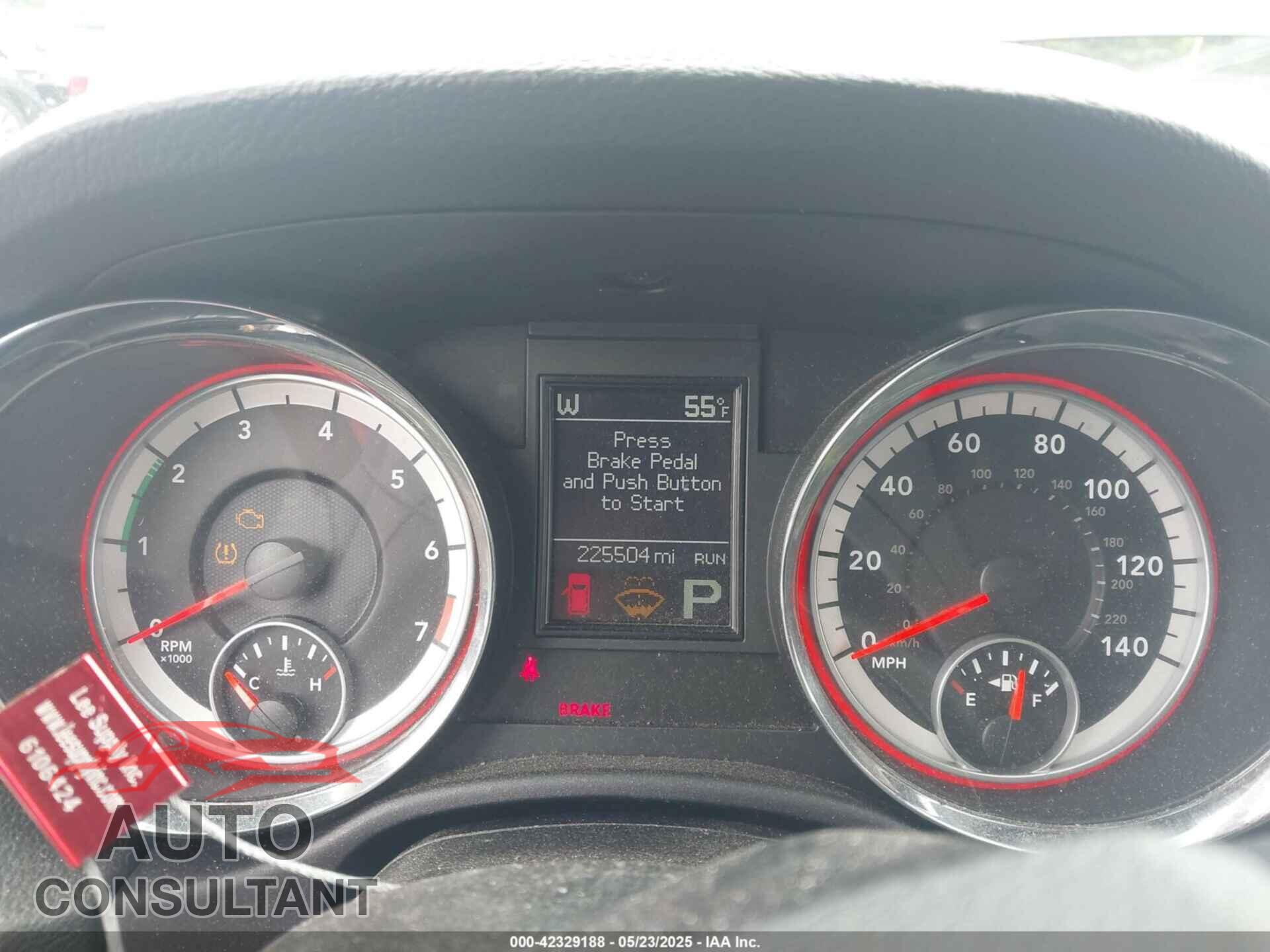 DODGE DURANGO 2013 - 1C4RDJDG4DC690249
