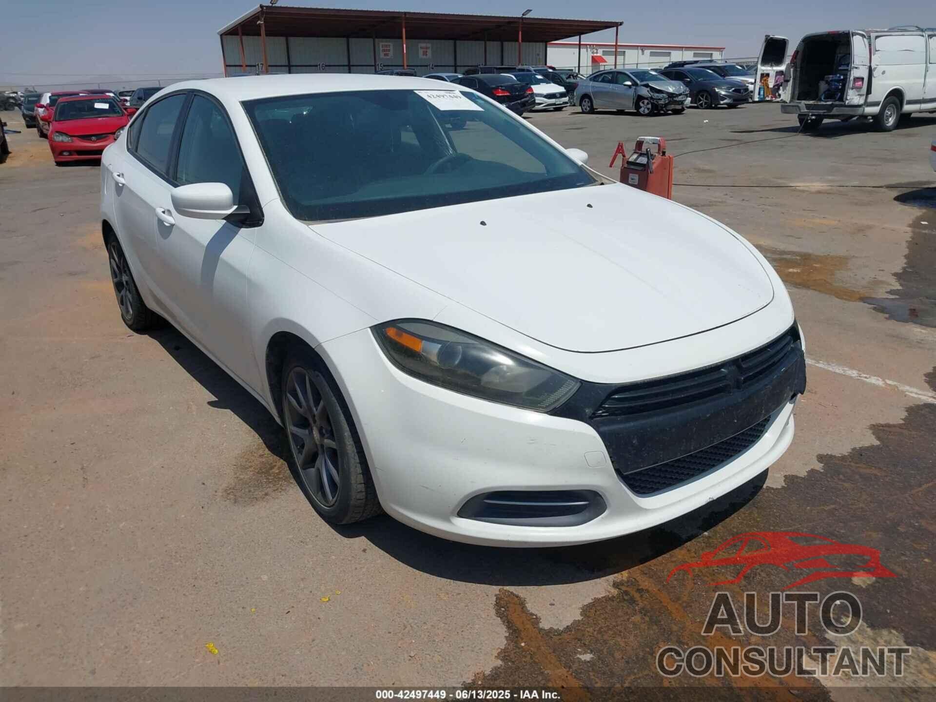 DODGE DART 2015 - 1C3CDFAA0FD433660