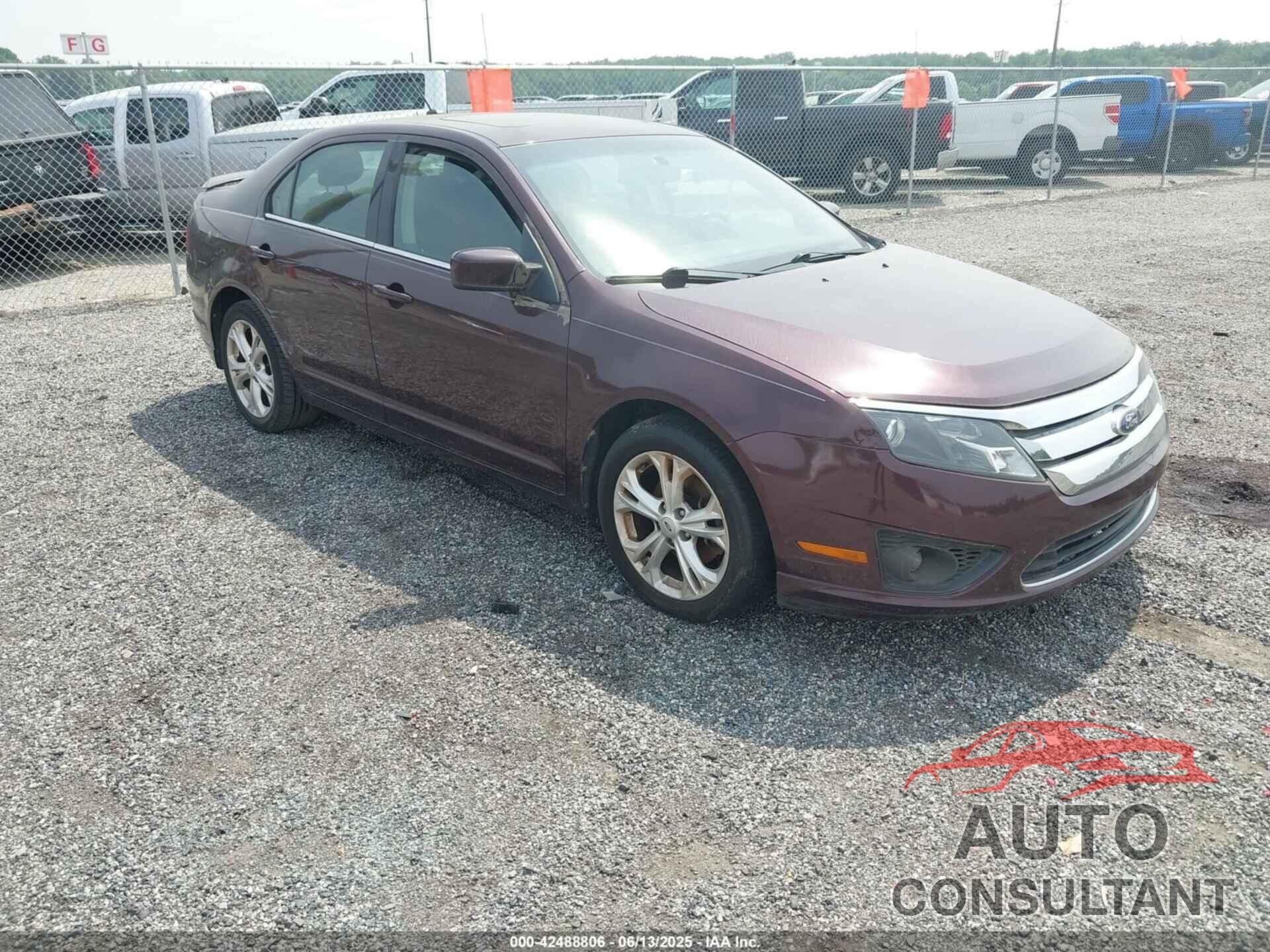 FORD FUSION 2012 - 3FAHP0HG7CR228278
