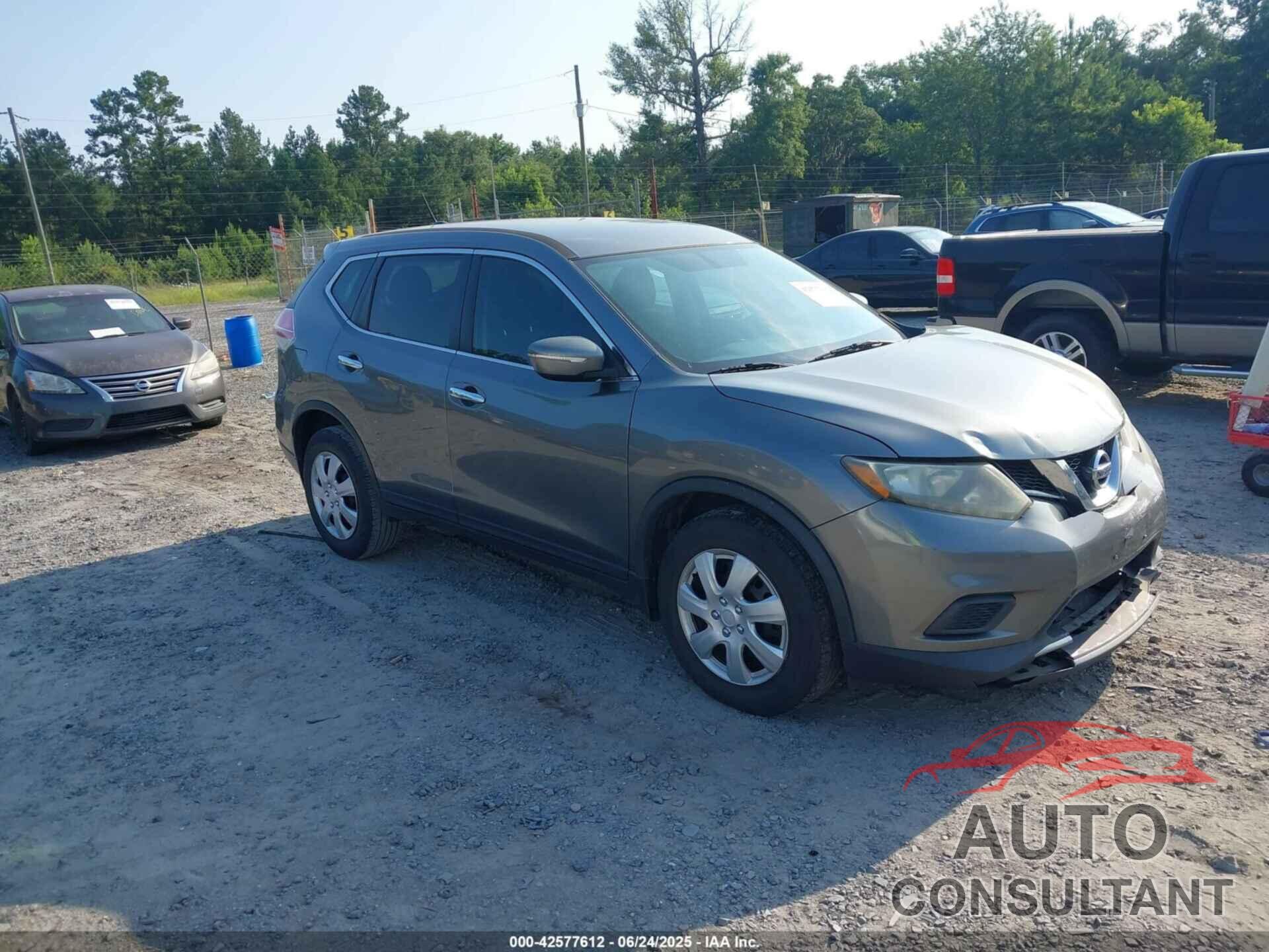 NISSAN ROGUE 2015 - KNMAT2MT5FP580907