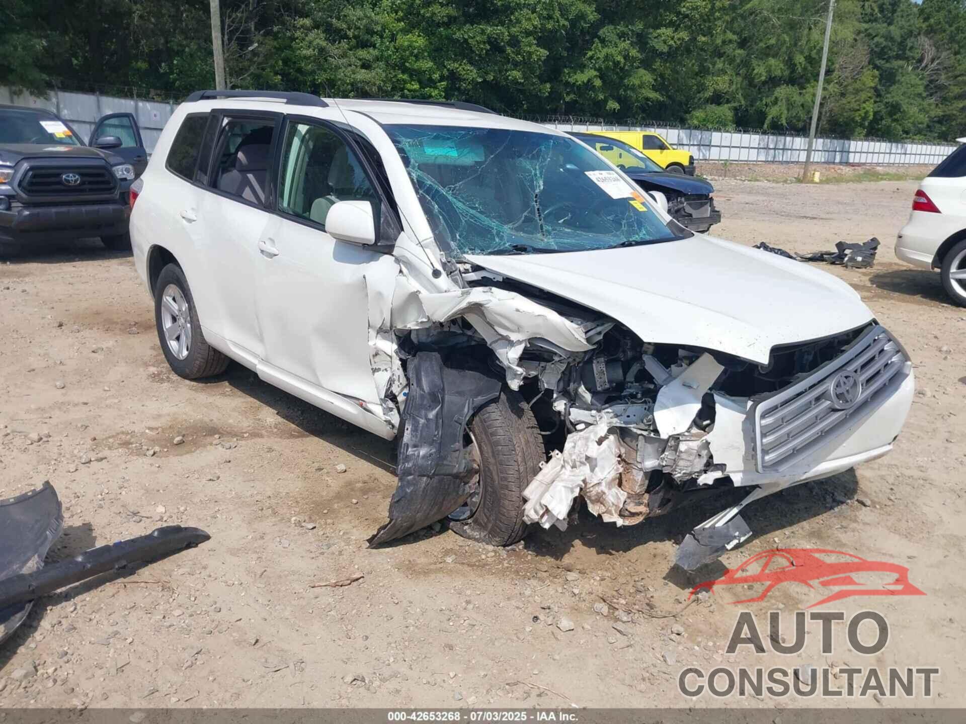 TOYOTA HIGHLANDER 2009 - JTEDA41A792001415