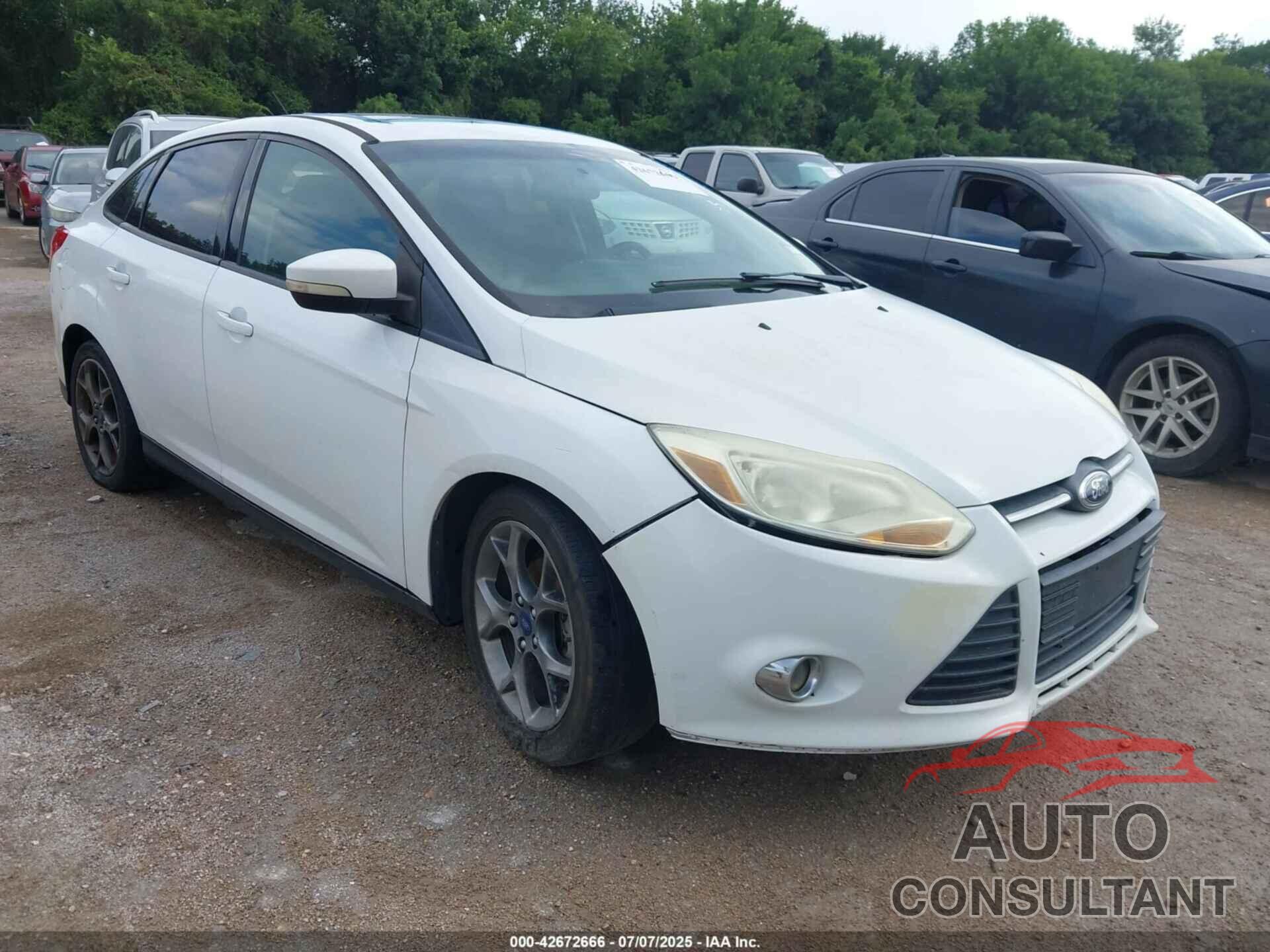 FORD FOCUS 2013 - 1FADP3F24DL302263