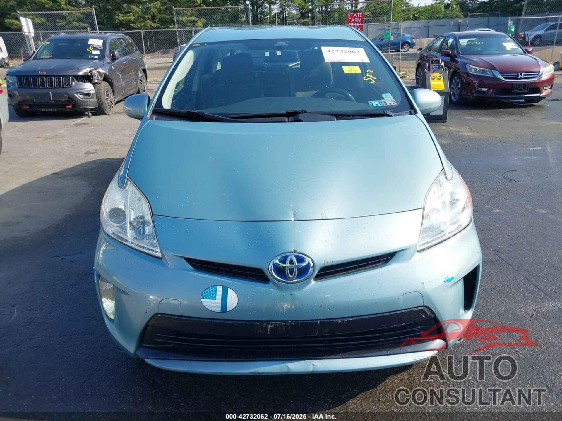 TOYOTA PRIUS 2013 - JTDKN3DU6D1695951
