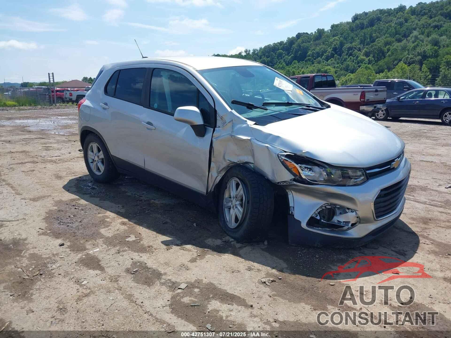 CHEVROLET TRAX 2020 - 3GNCJNSB3LL280906