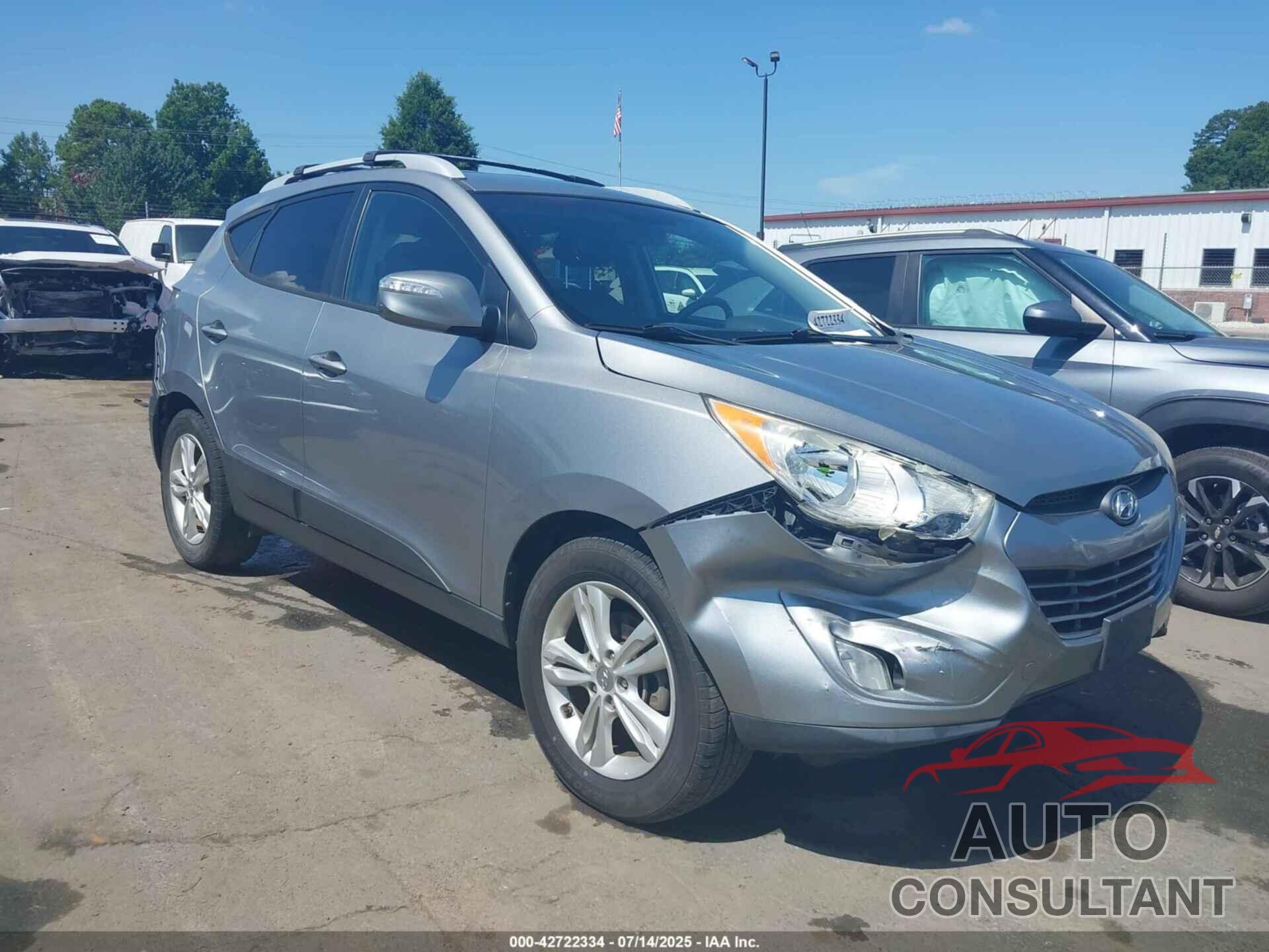 HYUNDAI TUCSON 2013 - KM8JU3AC9DU728090