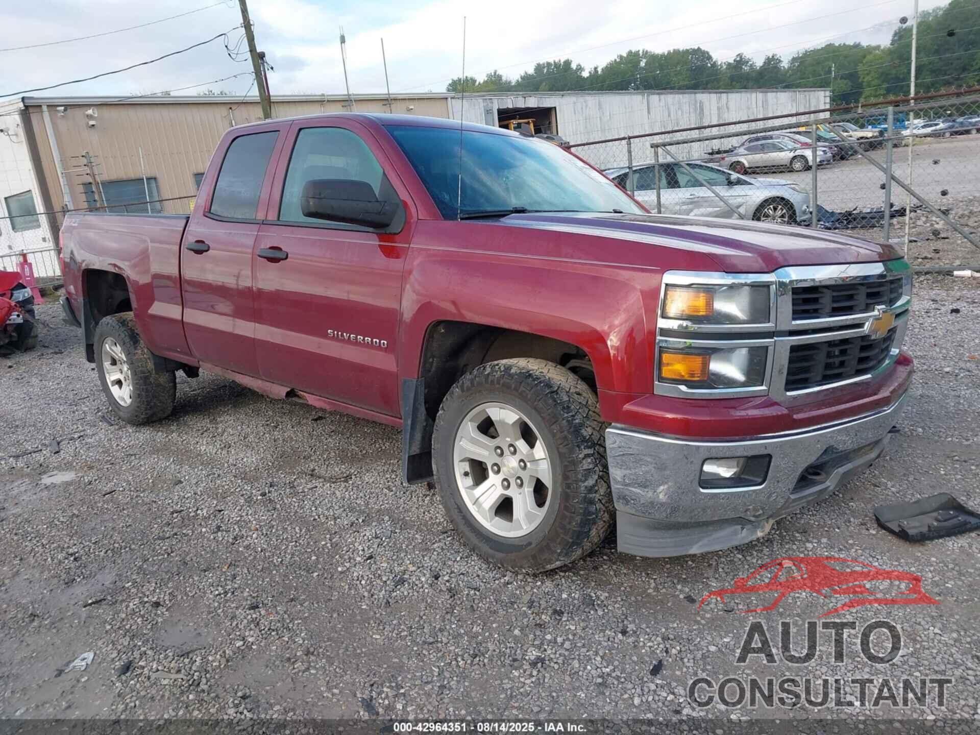 CHEVROLET SILVERADO 1500 2014 - 1GCVKREC2EZ219715