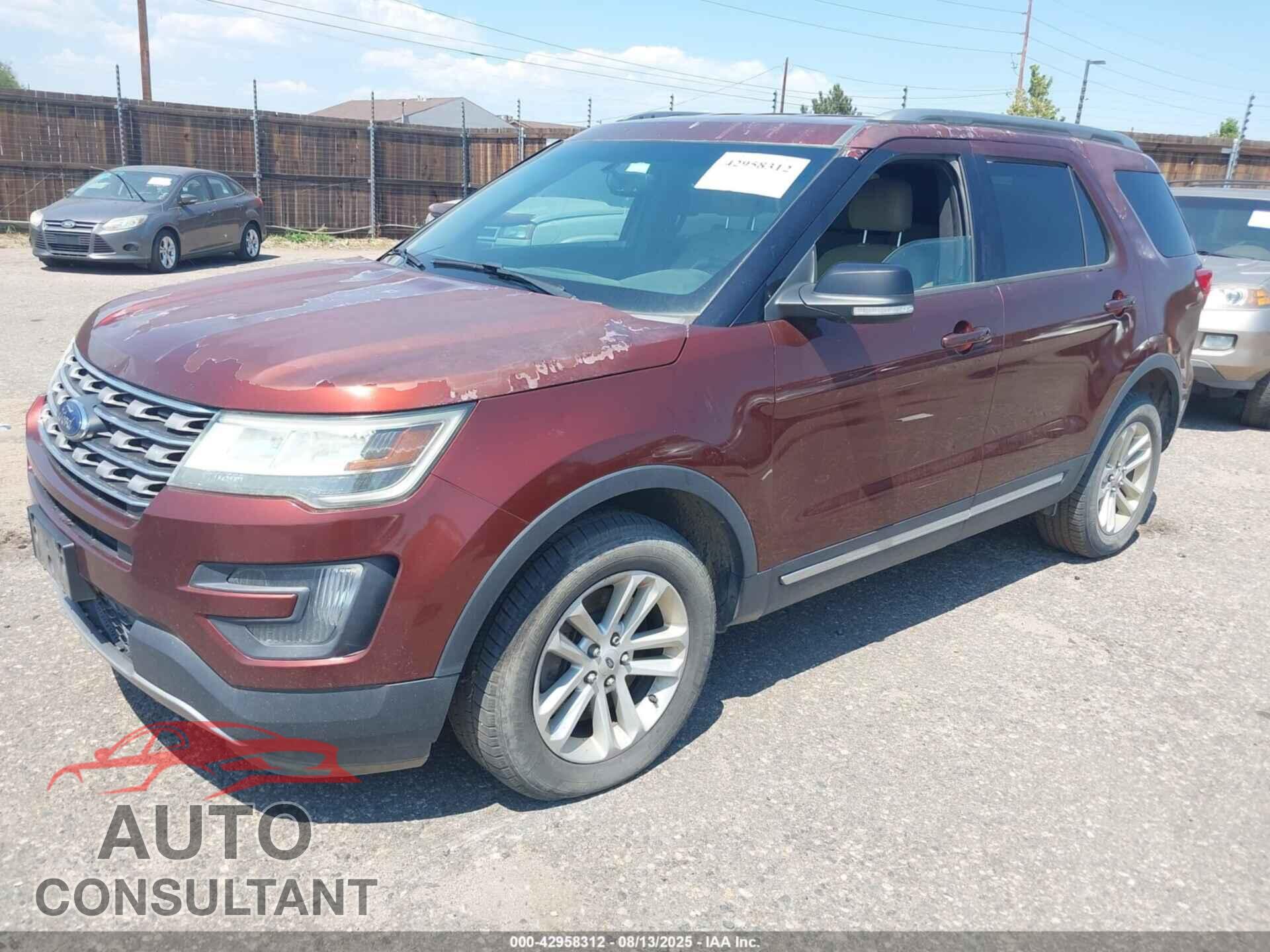 FORD EXPLORER 2016 - 1FM5K8D86GGA37582