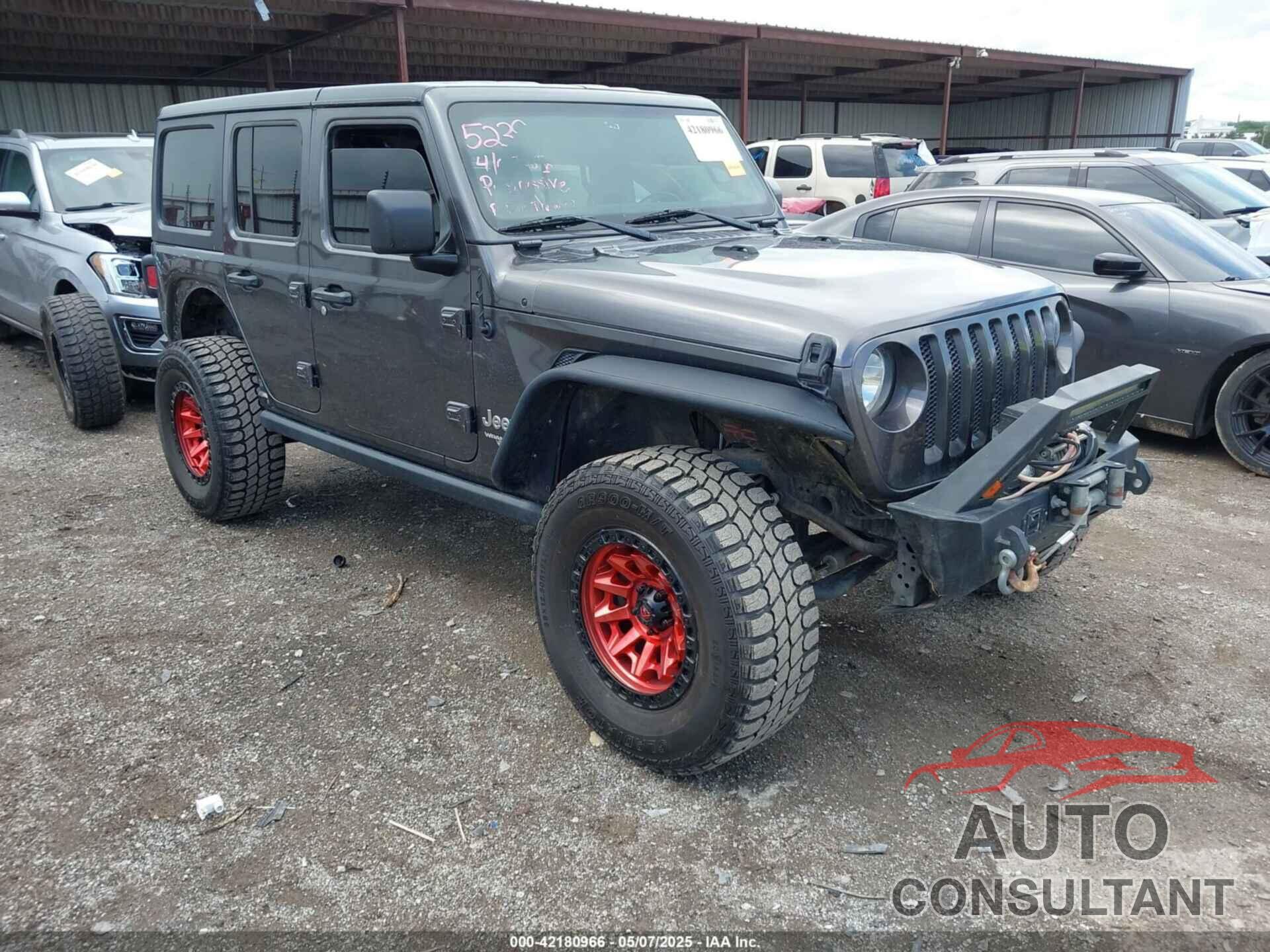 JEEP WRANGLER UNLIMITED 2019 - 1C4HJXDG9KW598816