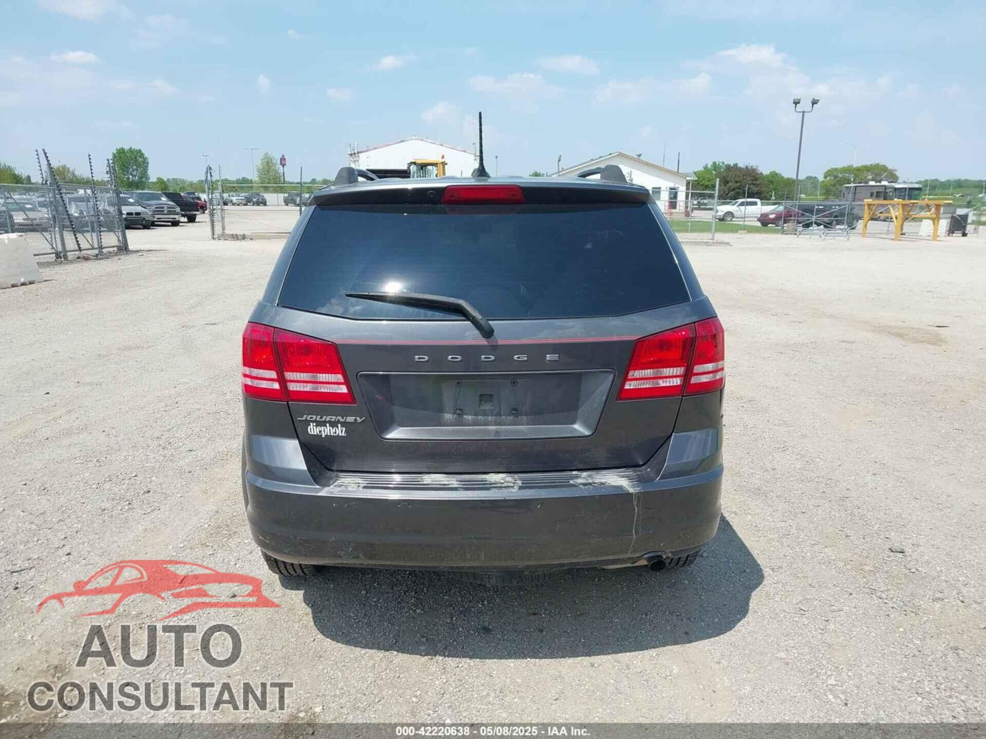DODGE JOURNEY 2017 - 3C4PDCAB5HT673336