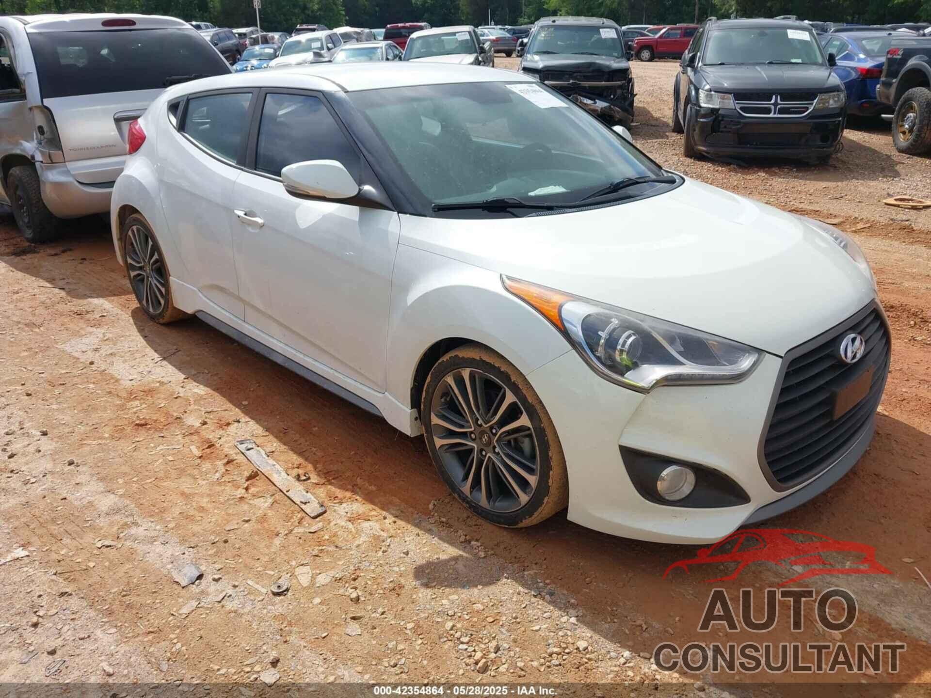 HYUNDAI VELOSTER 2016 - KMHTC6AE0GU293981
