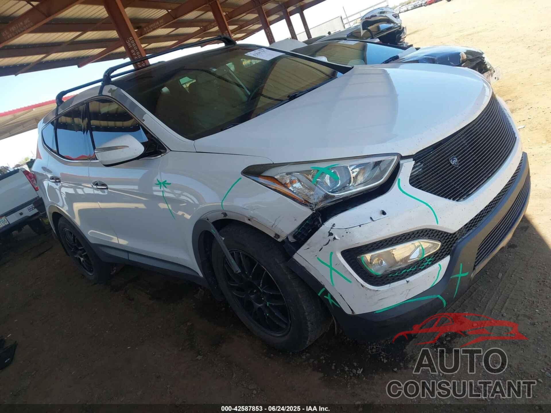 HYUNDAI SANTA FE 2013 - 5XYZWDLA5DG009004
