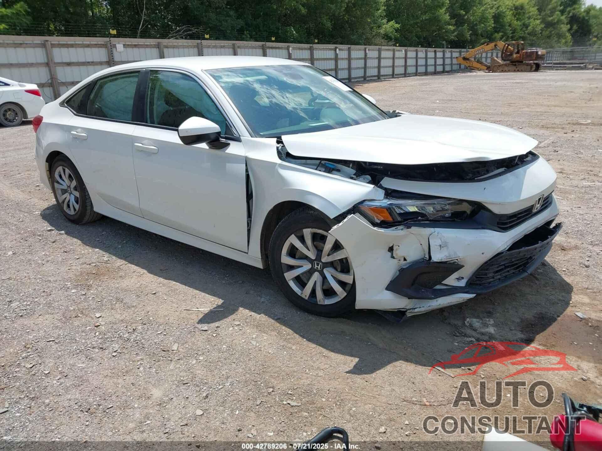 HONDA CIVIC 2022 - 2HGFE2F22NH523024