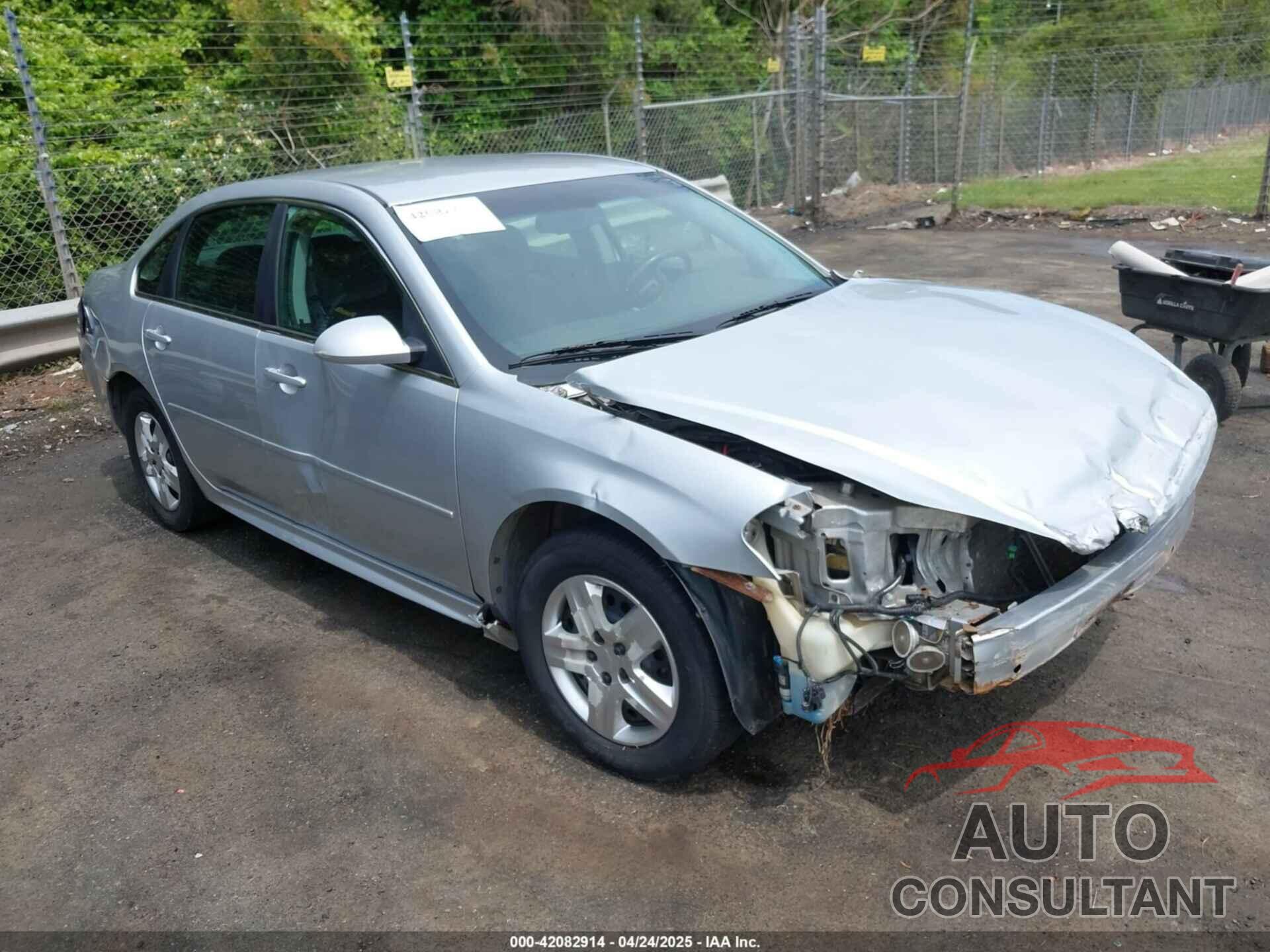 CHEVROLET IMPALA 2010 - 2G1WA5EK6A1190822