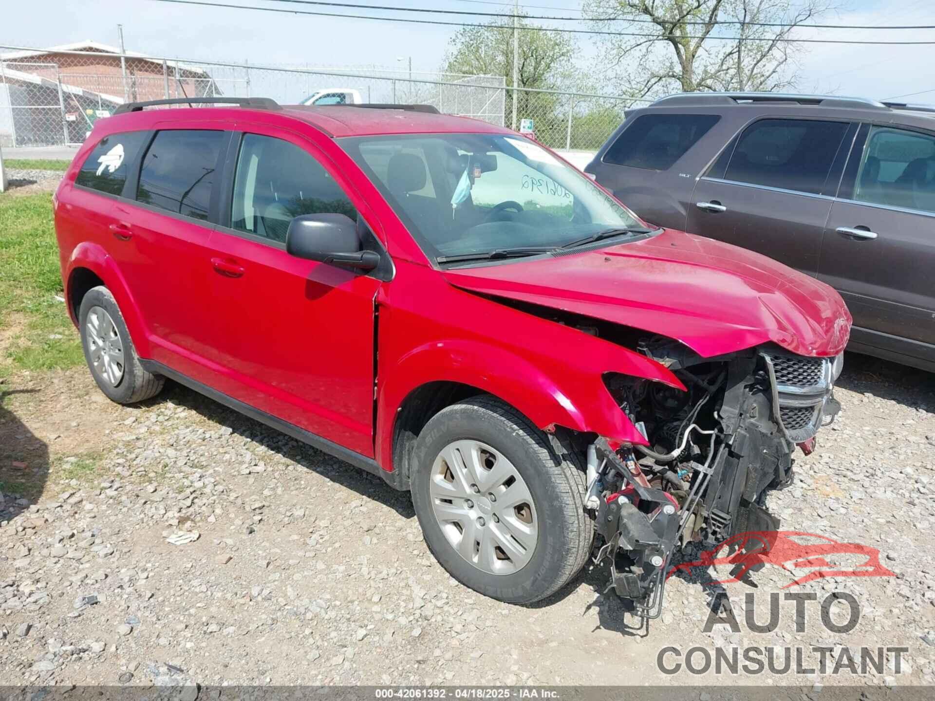 DODGE JOURNEY 2016 - 3C4PDCAB7GT250093