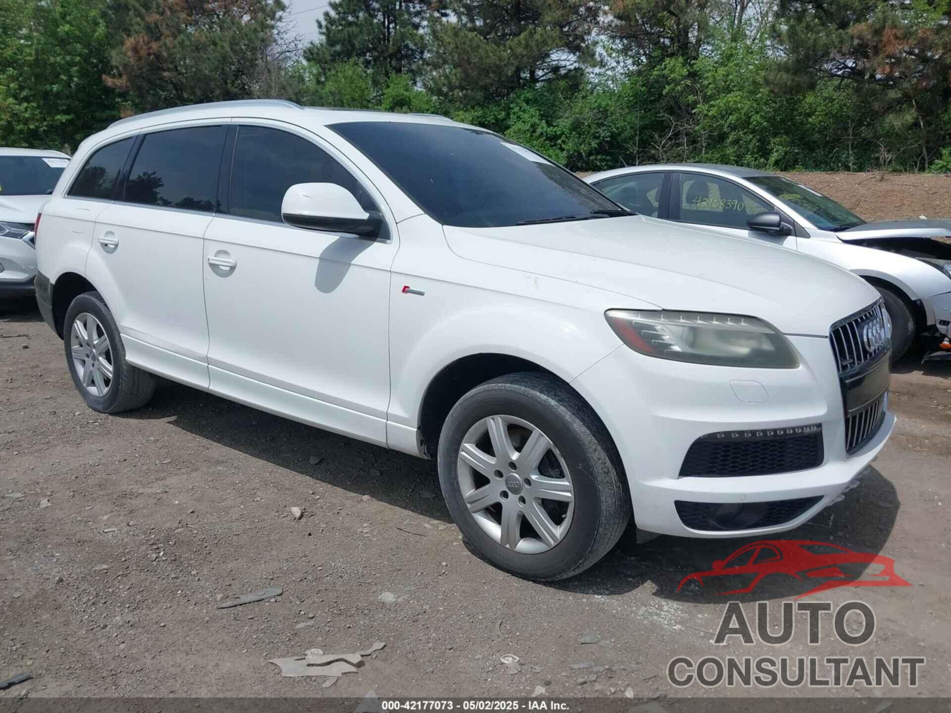 AUDI Q7 2011 - WA1DGAFE2BD006121