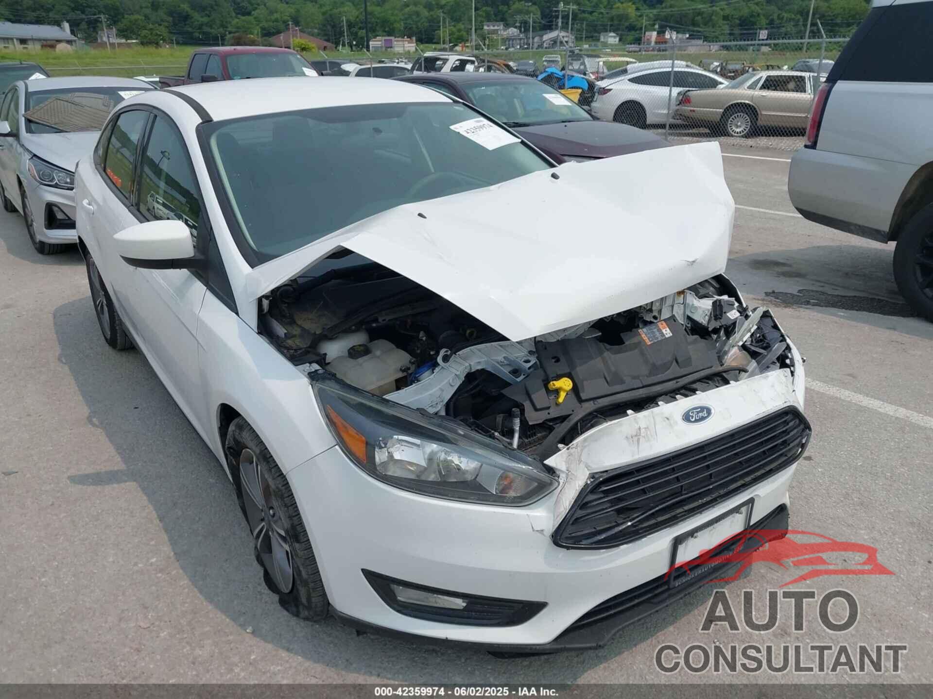 FORD FOCUS 2018 - 1FADP3FE7JL211008