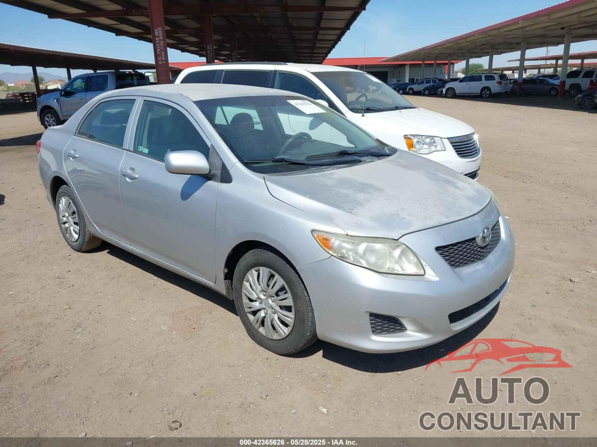 TOYOTA COROLLA 2009 - 1NXBU40E59Z066304