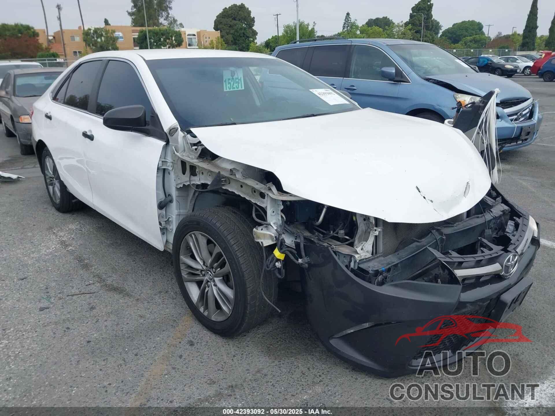 TOYOTA CAMRY 2015 - 4T1BF1FK5FU098834