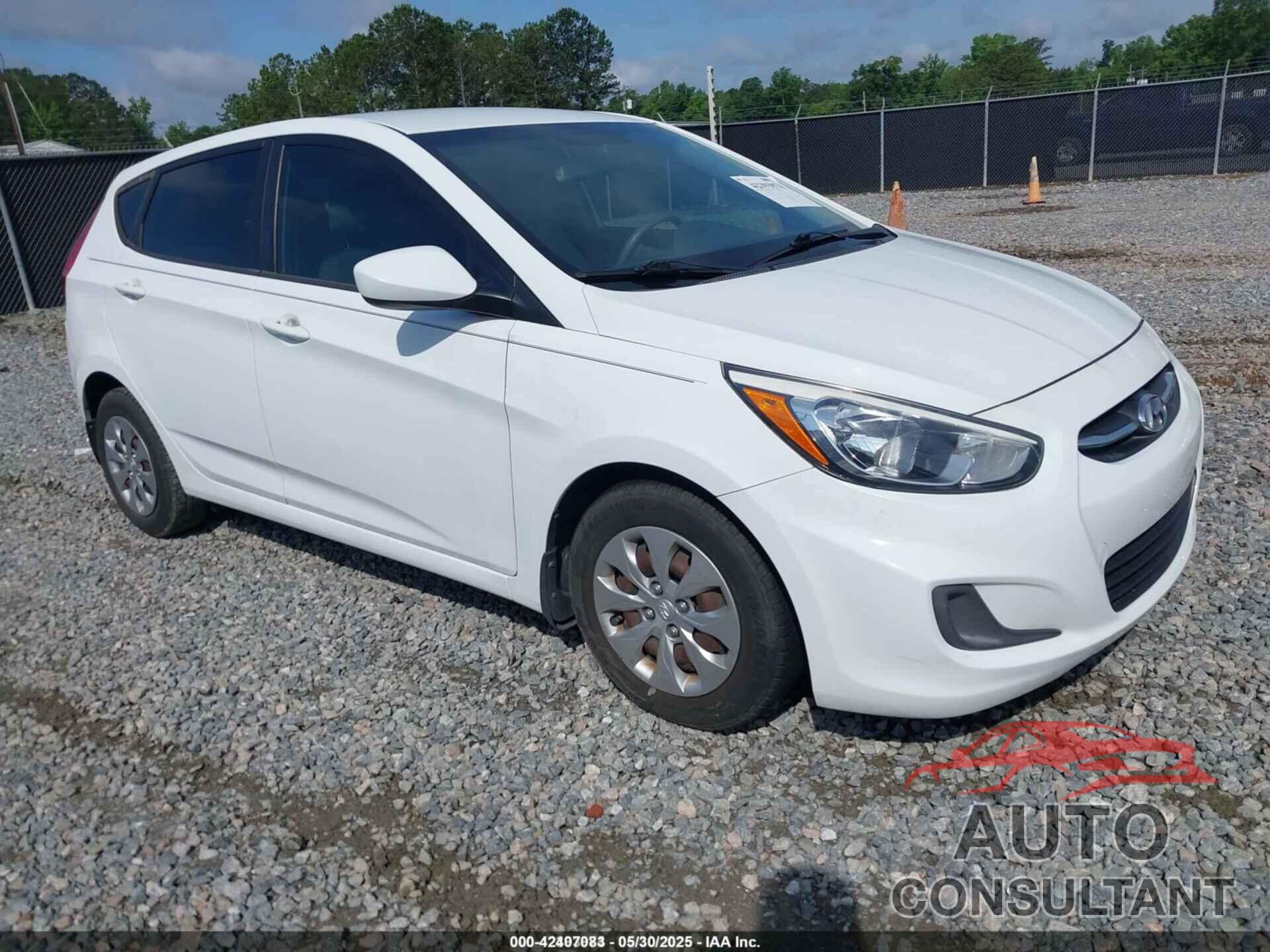 HYUNDAI ACCENT 2016 - KMHCT5AE6GU236940