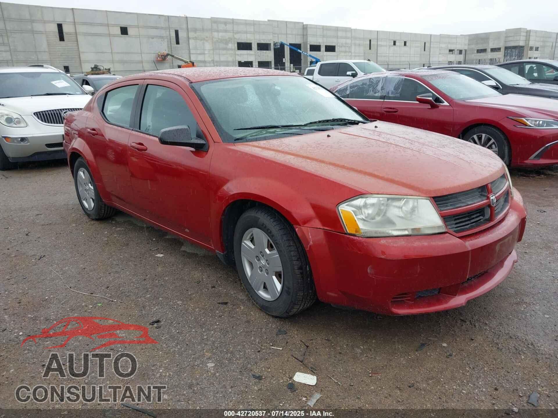 DODGE AVENGER 2010 - 1B3CC4FB0AN124912