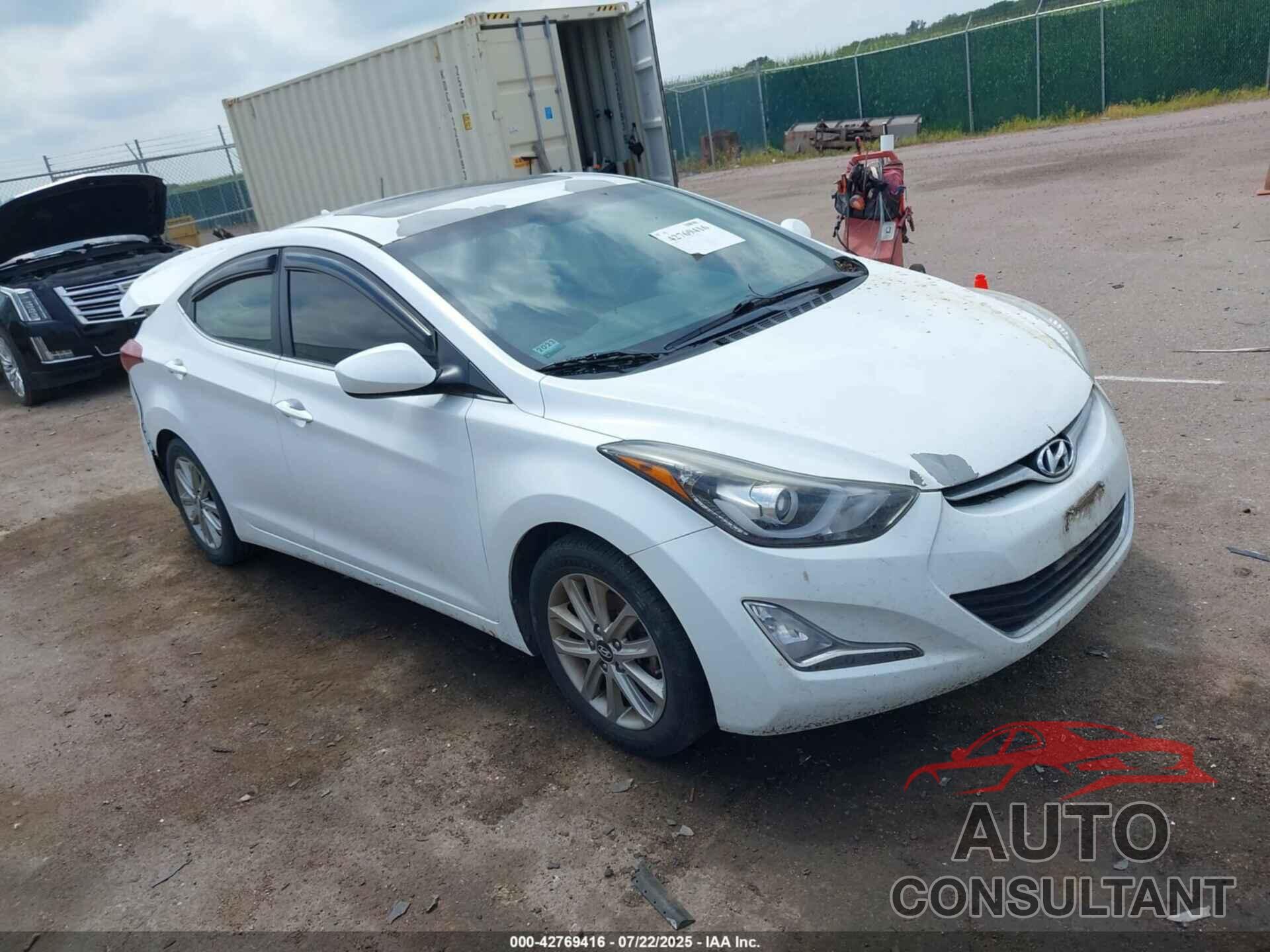 HYUNDAI ELANTRA 2015 - 5NPDH4AE1FH592015