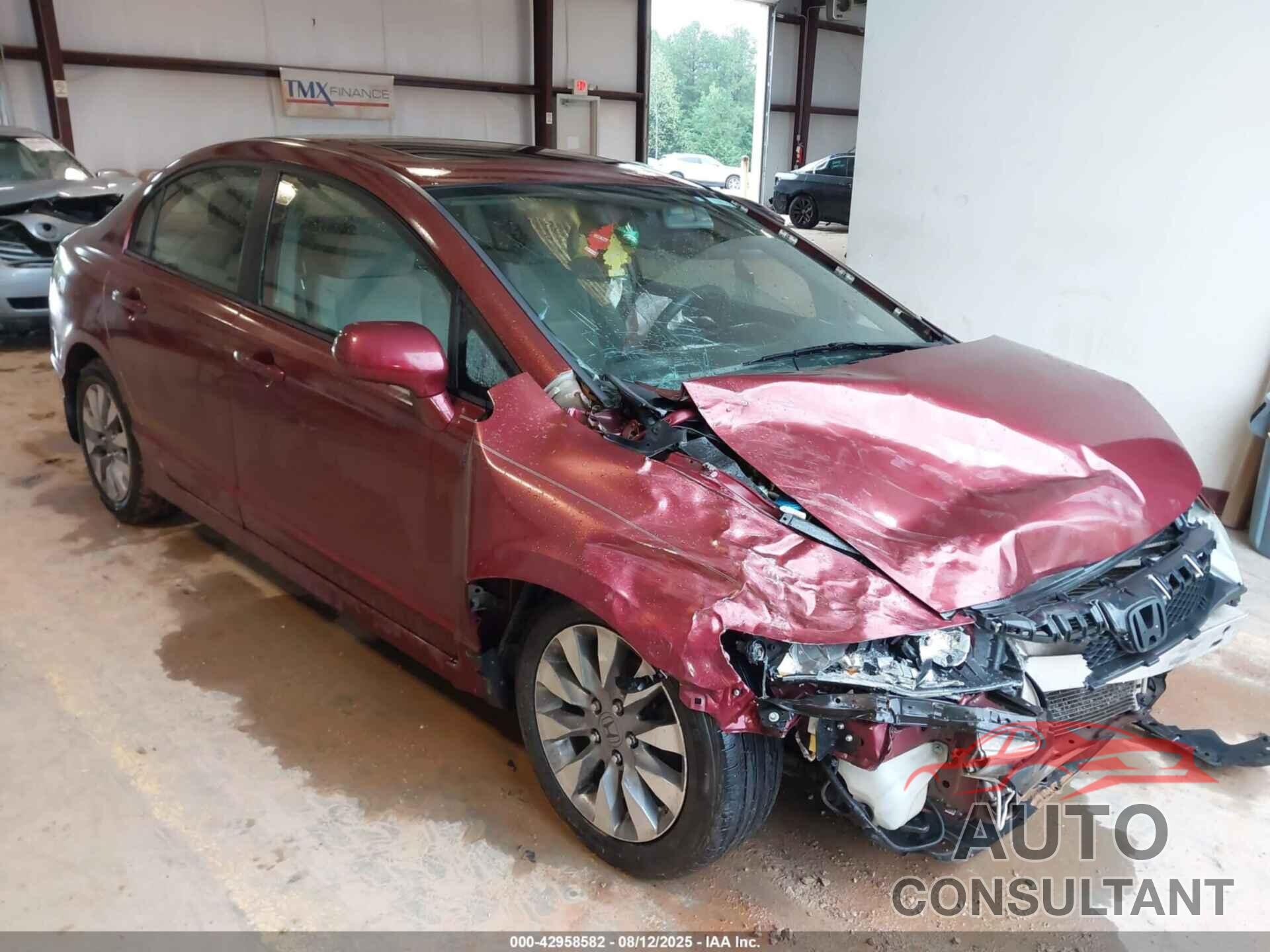 HONDA CIVIC 2009 - 19XFA16829E013833