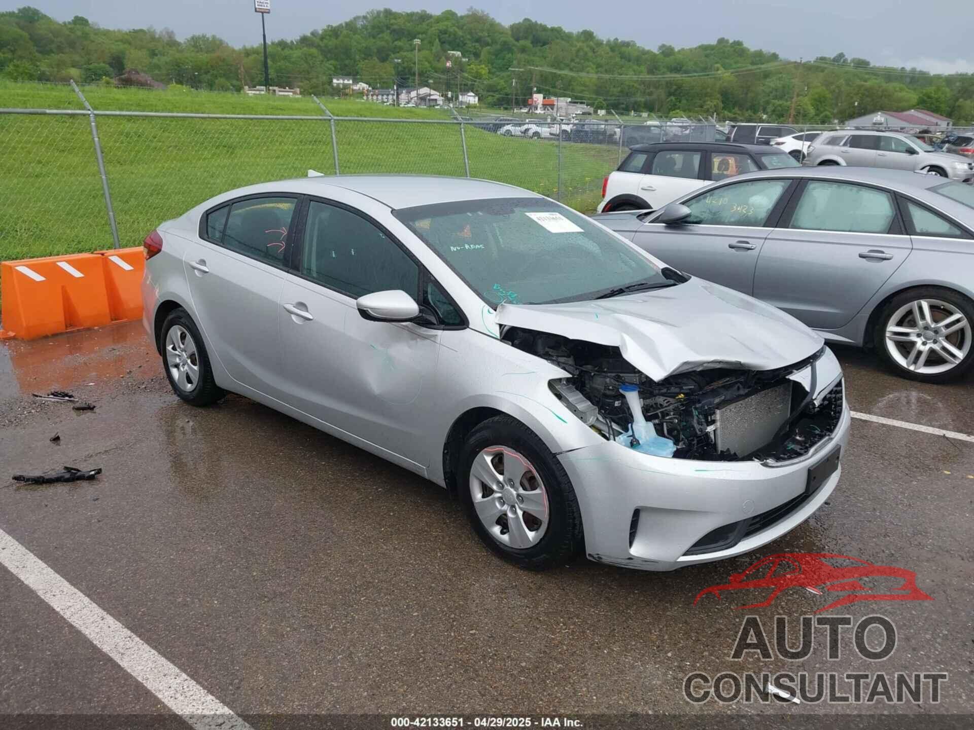 KIA FORTE 2018 - 3KPFL4A73JE197064