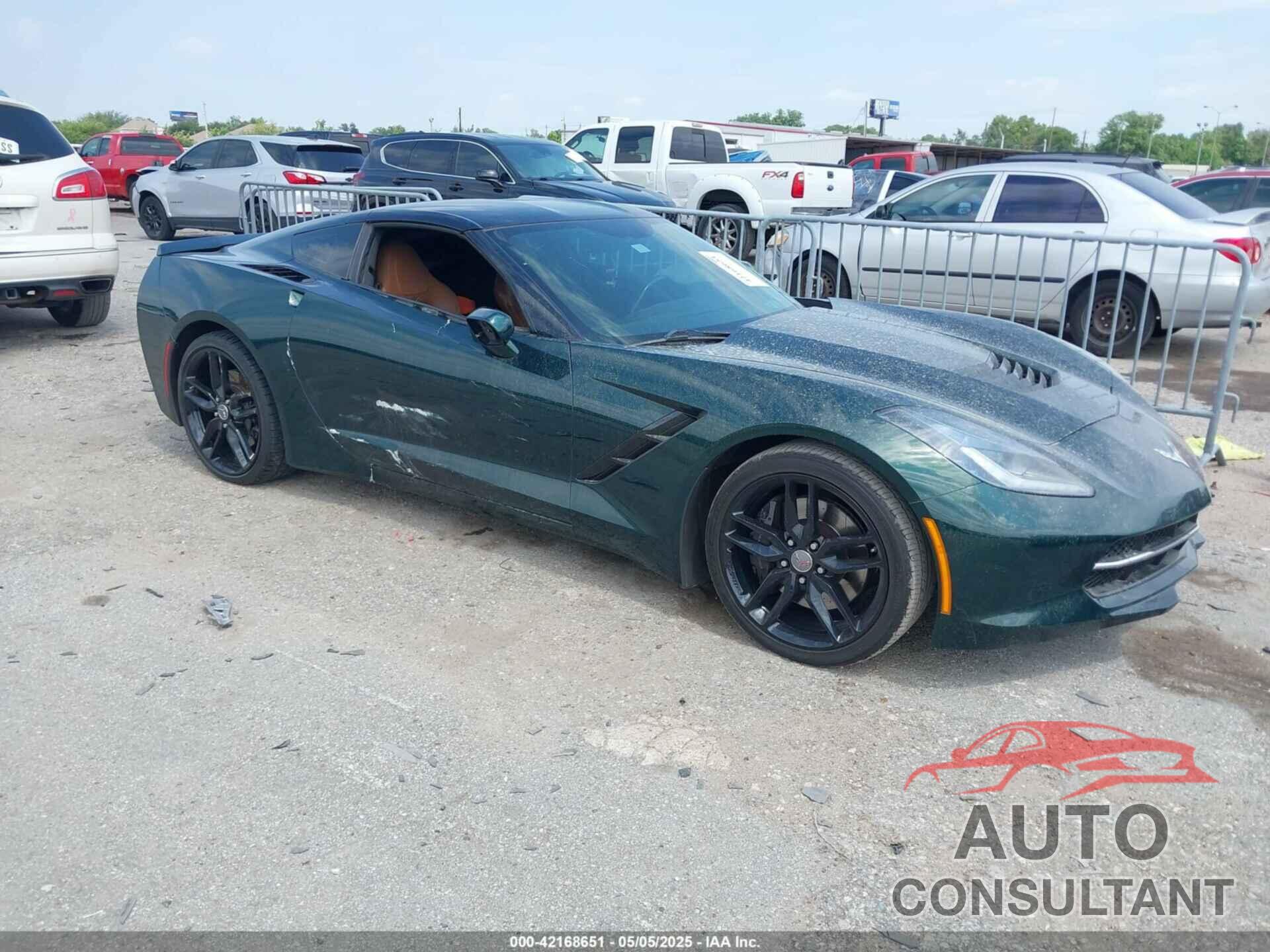 CHEVROLET CORVETTE STINGRAY 2014 - 1G1YK2D75E5104938
