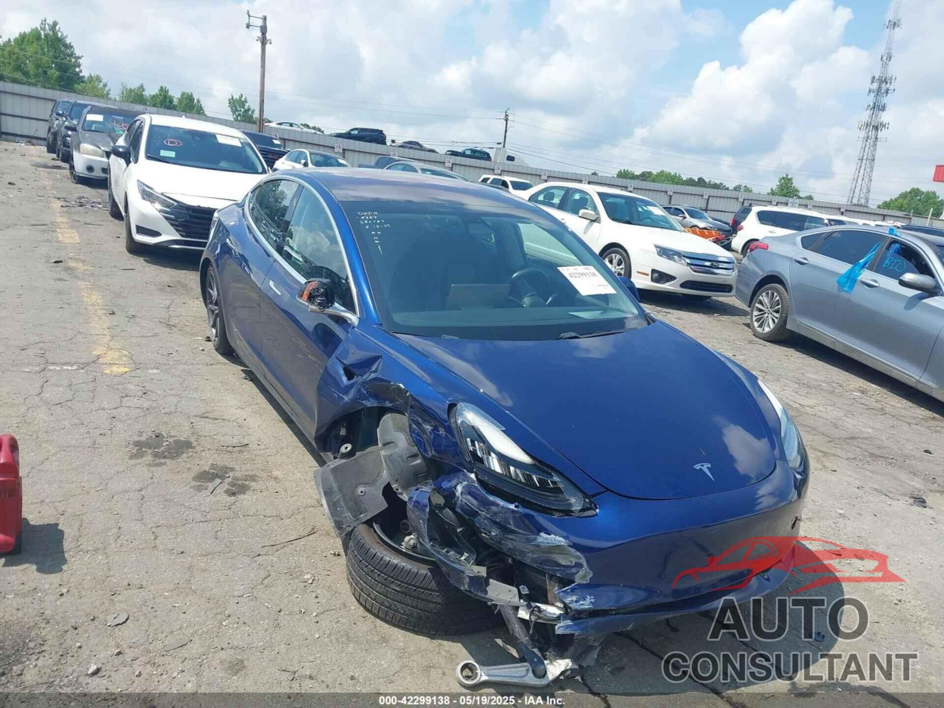 TESLA MODEL 3 2018 - 5YJ3E1EAXJF019387