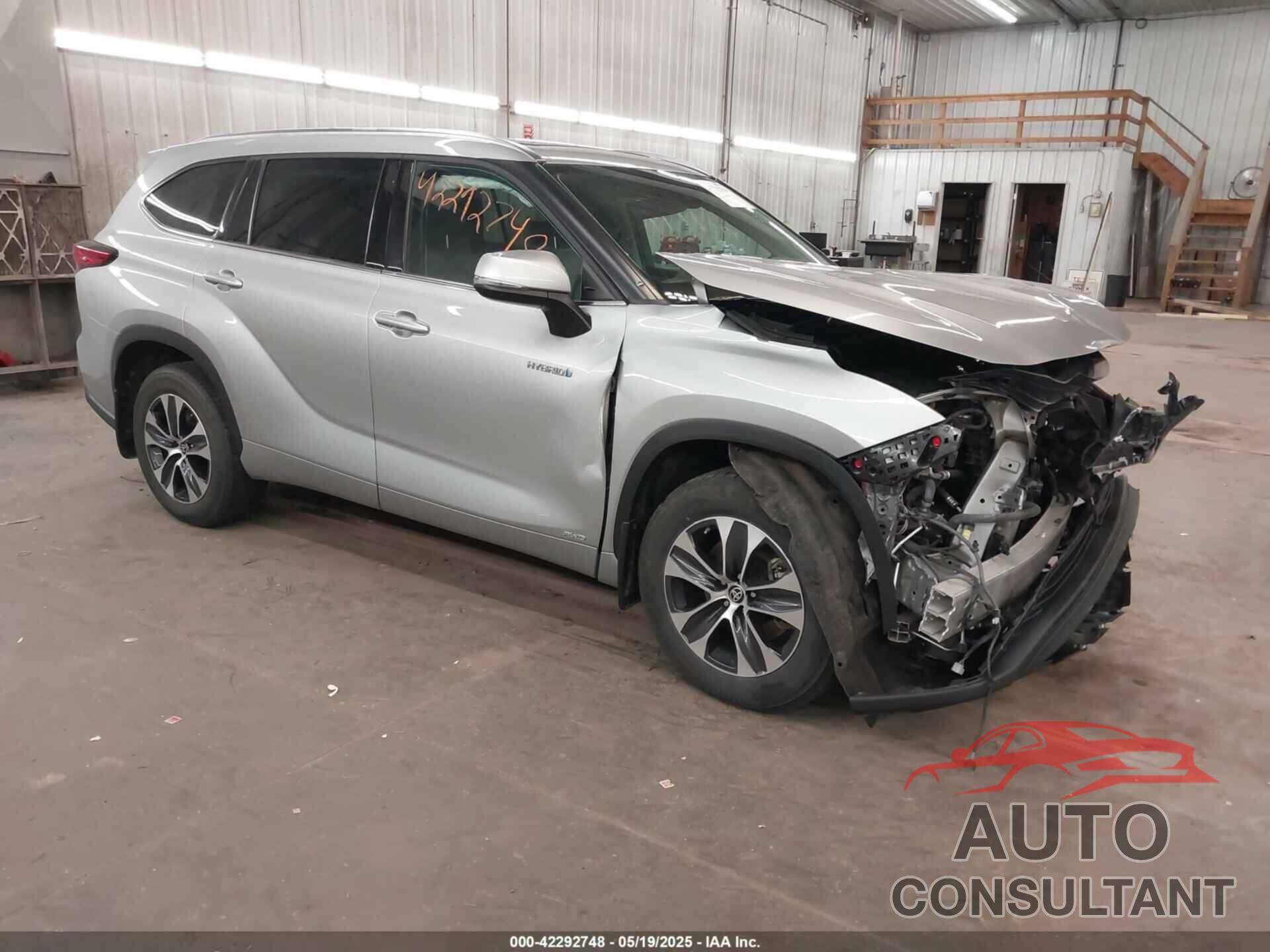 TOYOTA HIGHLANDER 2021 - 5TDGBRCH4MS060638