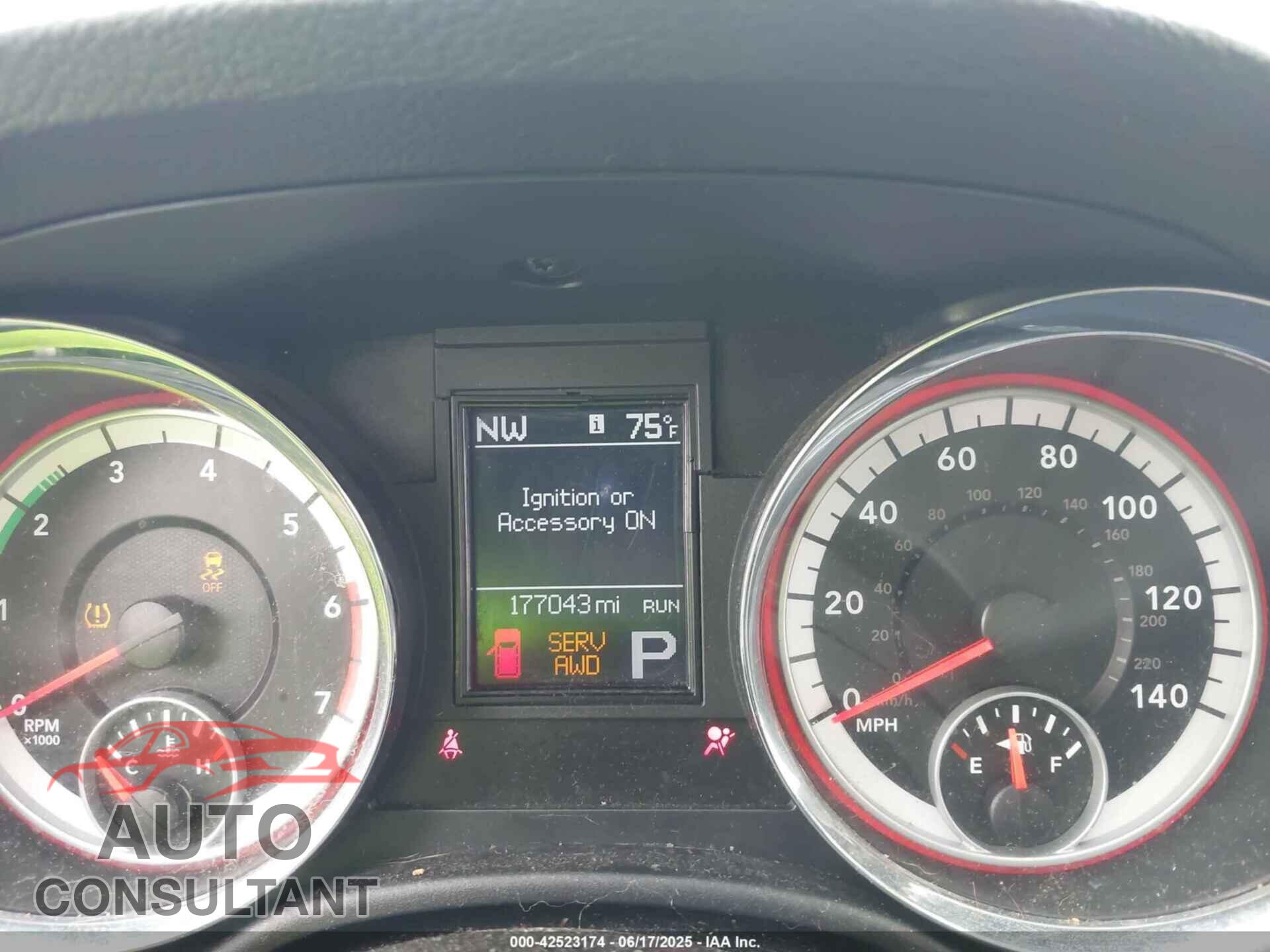 DODGE DURANGO 2011 - 1D4SE6GT9BC682703