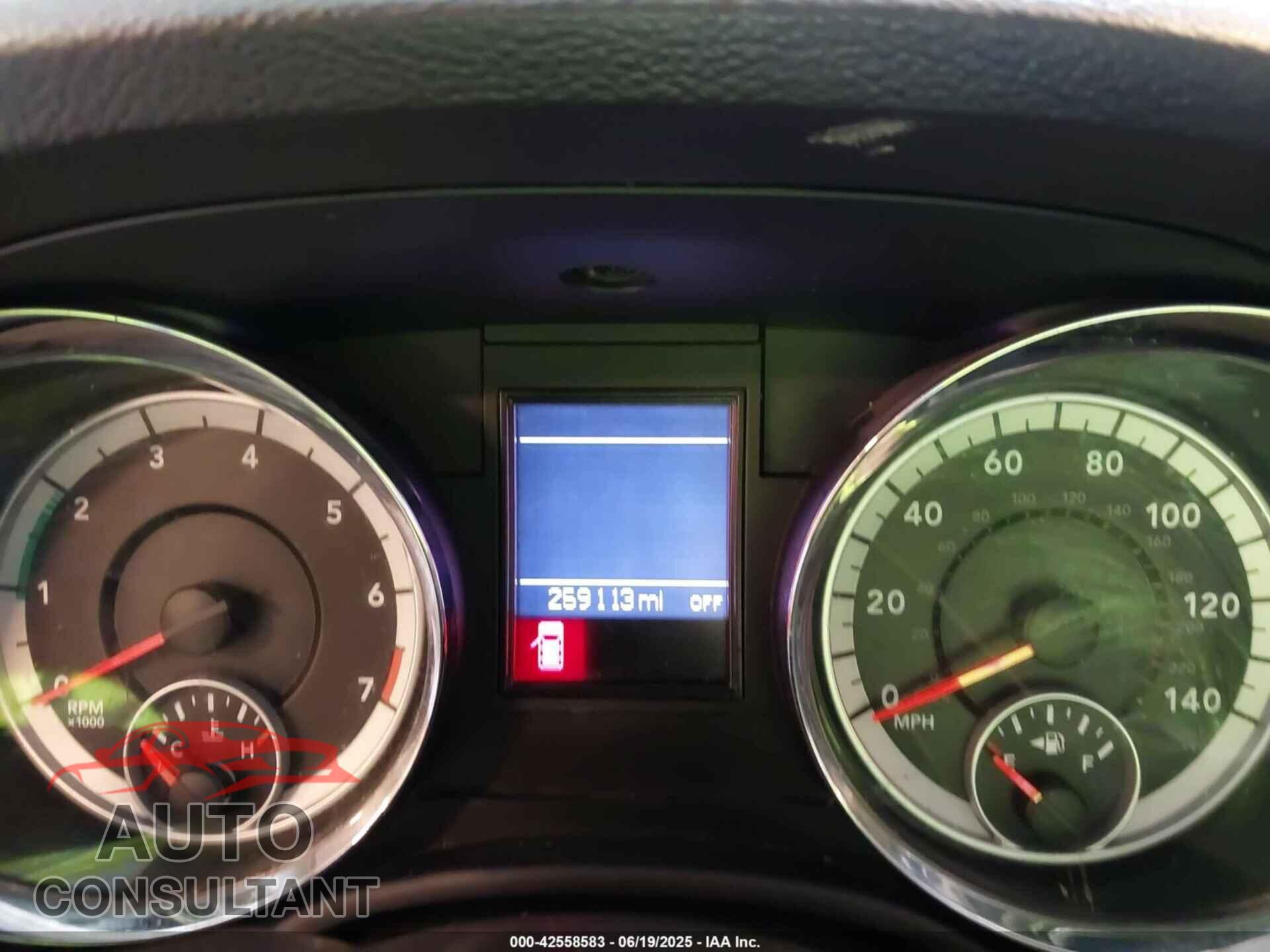 DODGE DURANGO 2012 - 1C4RDJAG9CC169871