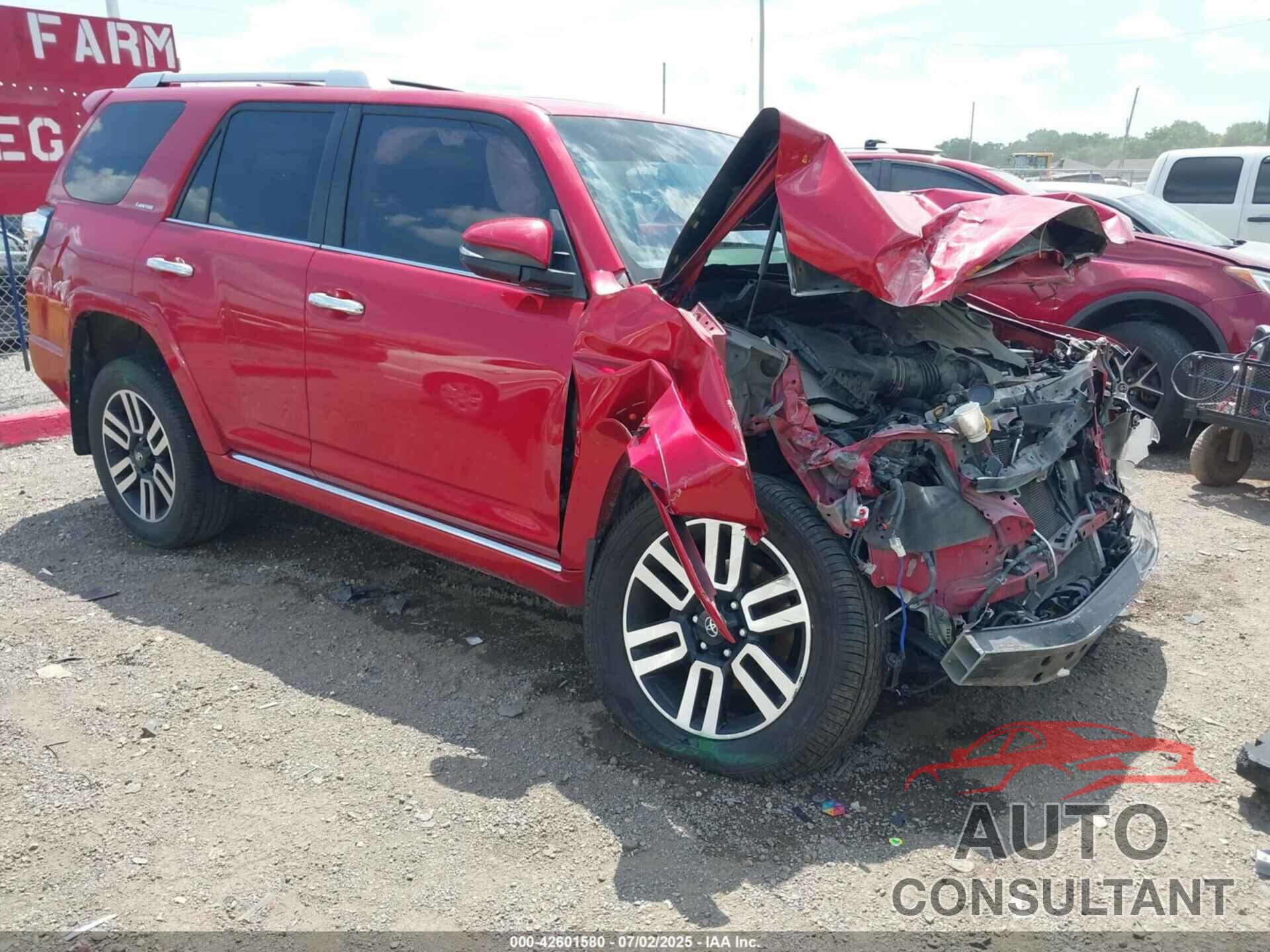 TOYOTA 4RUNNER 2015 - JTEBU5JR0F5215697