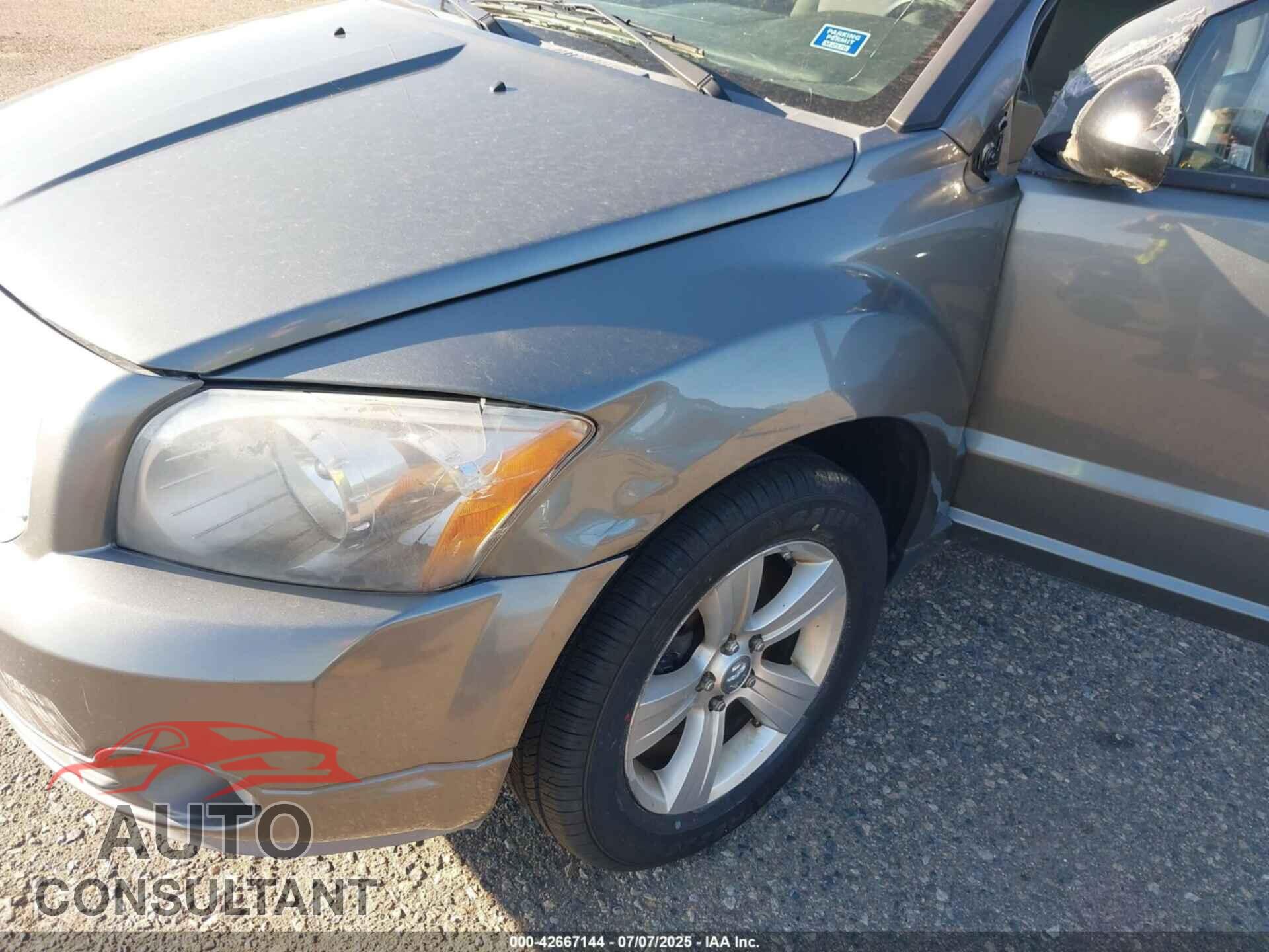 DODGE CALIBER 2012 - 1C3CDWDAXCD528332