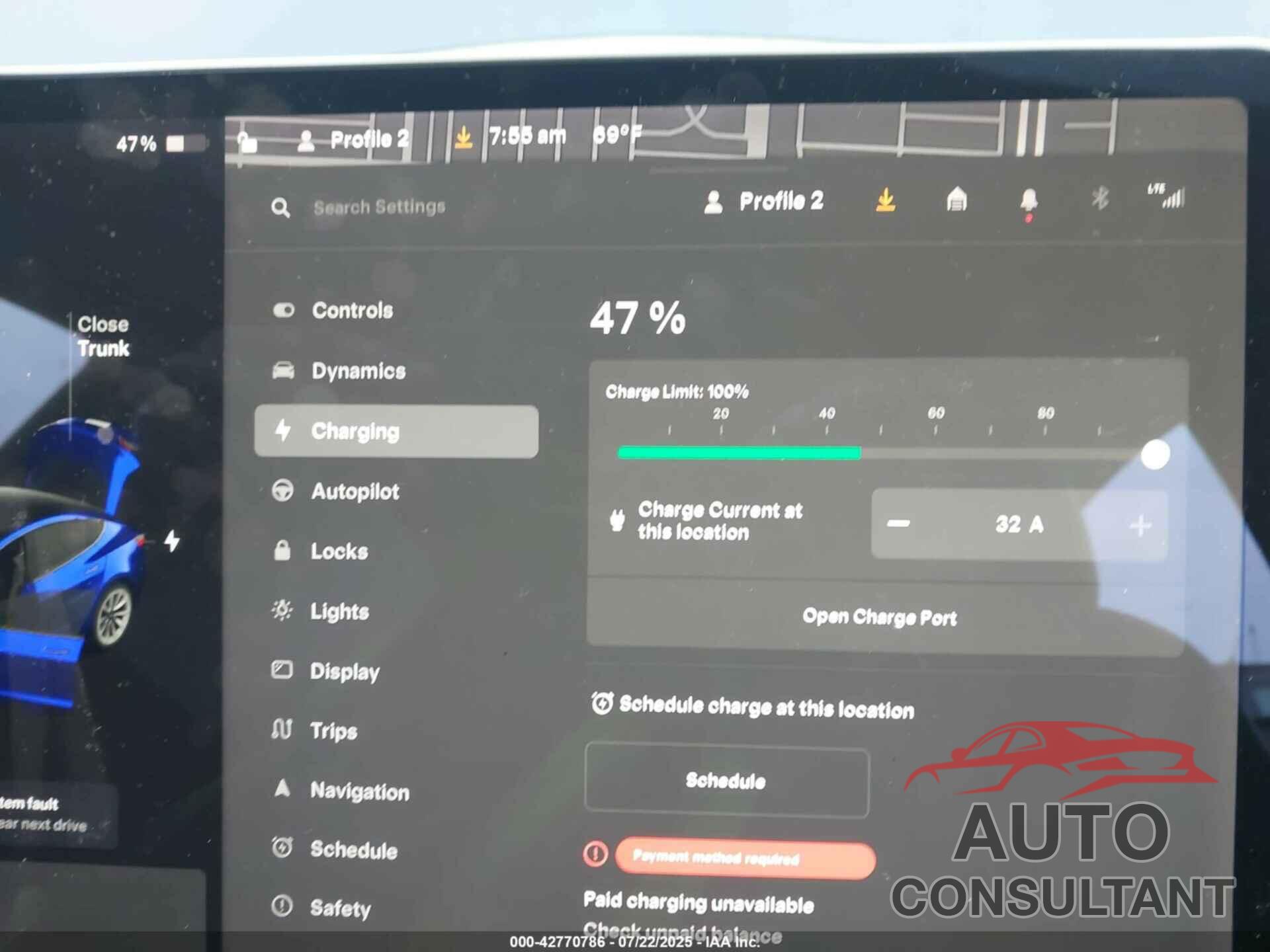 TESLA MODEL 3 2022 - 5YJ3E1EA6NF145476