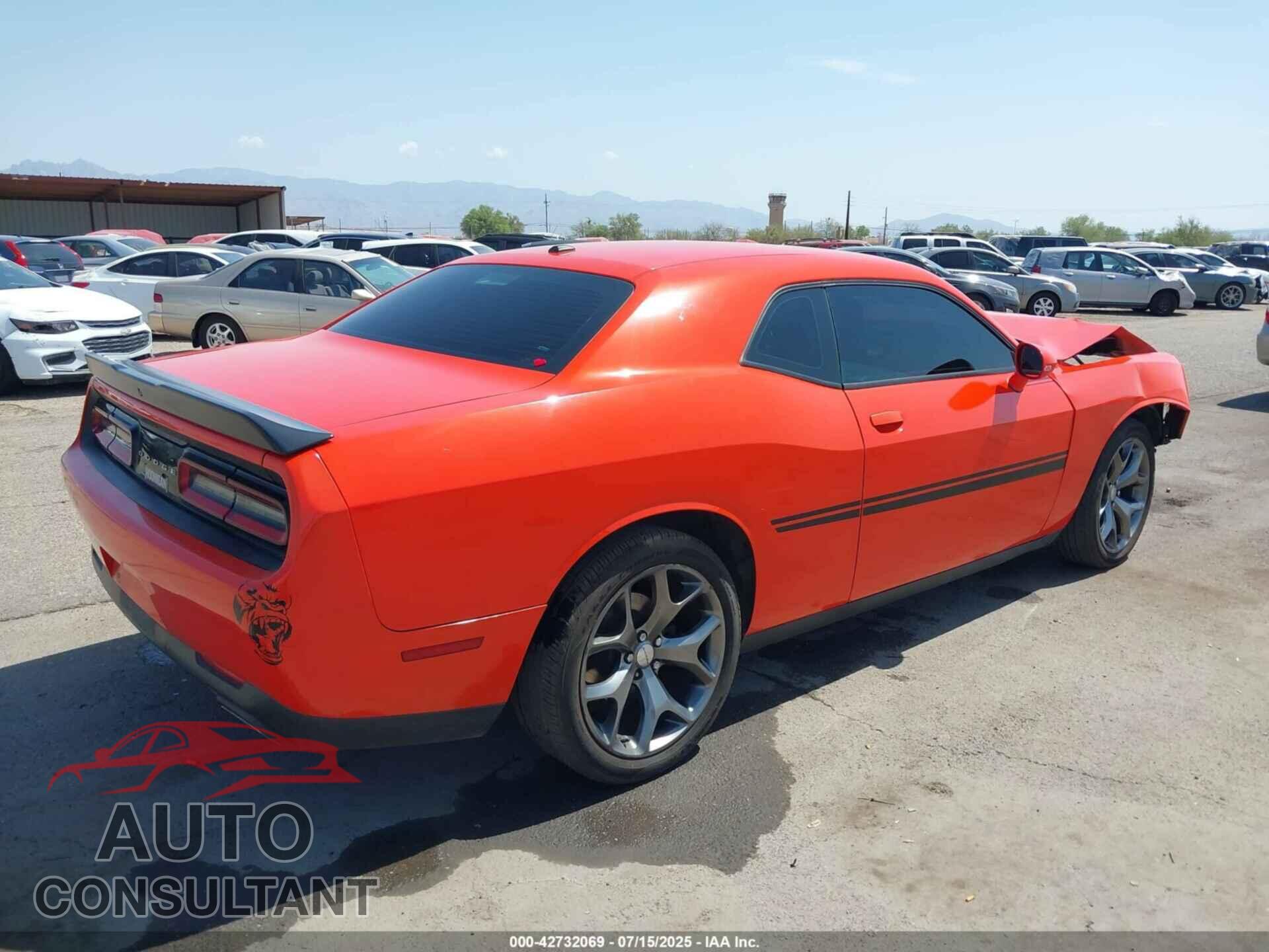 DODGE CHALLENGER 2016 - 2C3CDZAG7GH336210