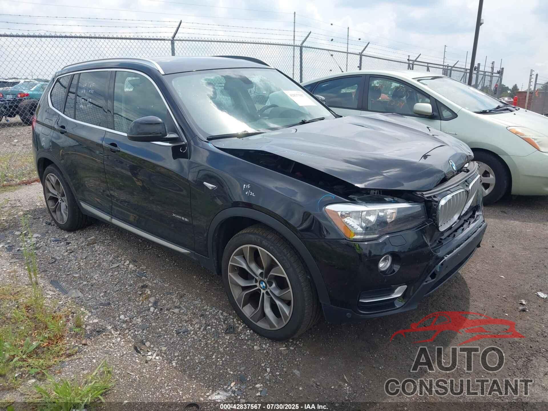 BMW X3 2015 - 5UXWX9C56F0D53533
