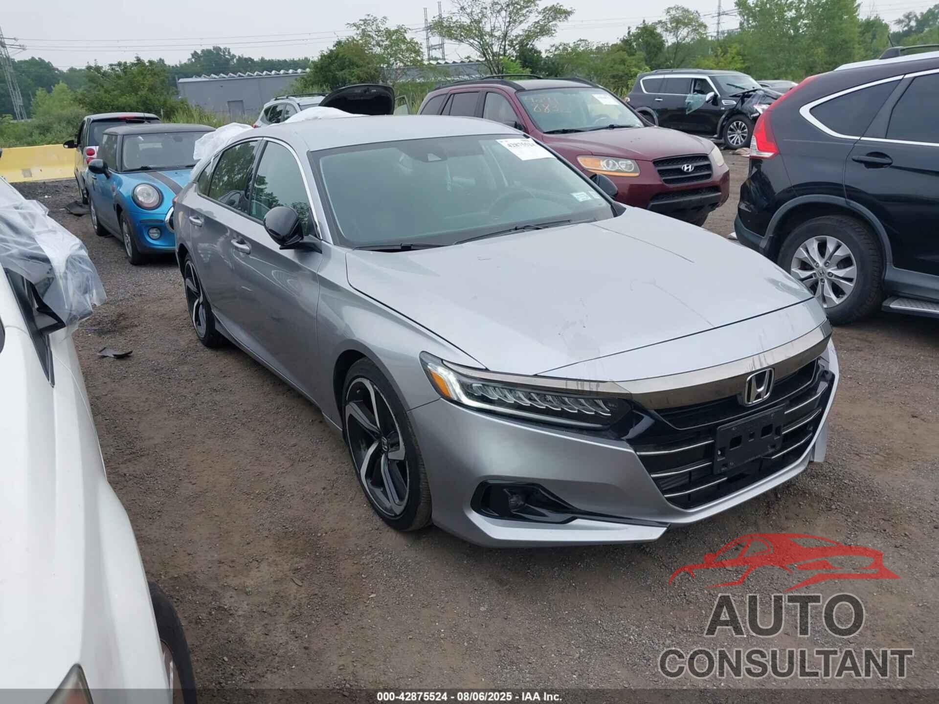 HONDA ACCORD 2021 - 1HGCV1F49MA121867