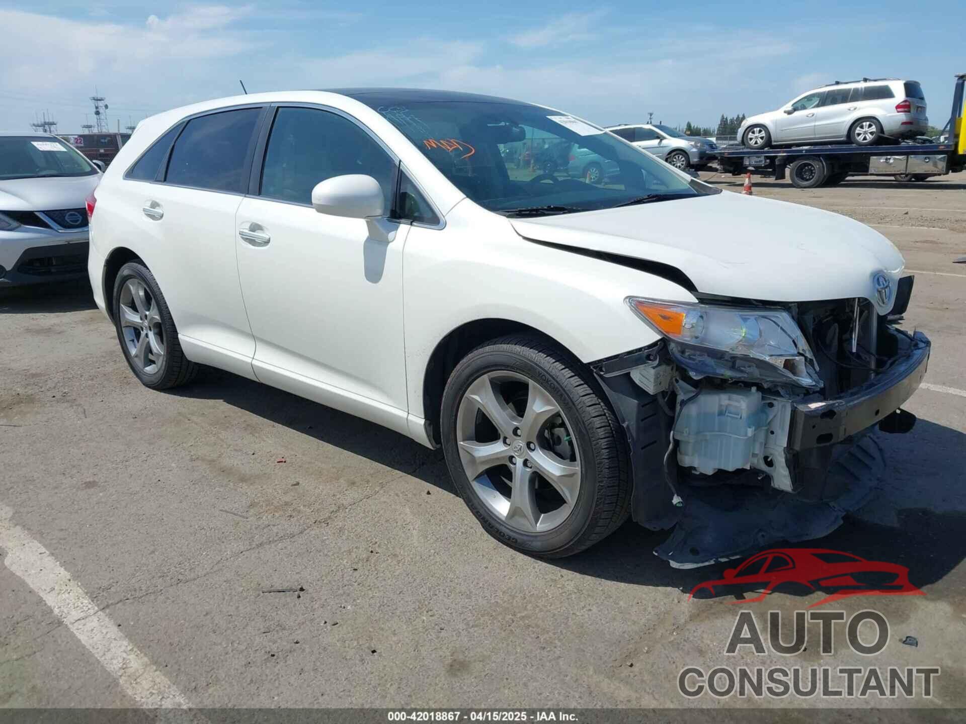 TOYOTA VENZA 2009 - 4T3BK11A99U010454