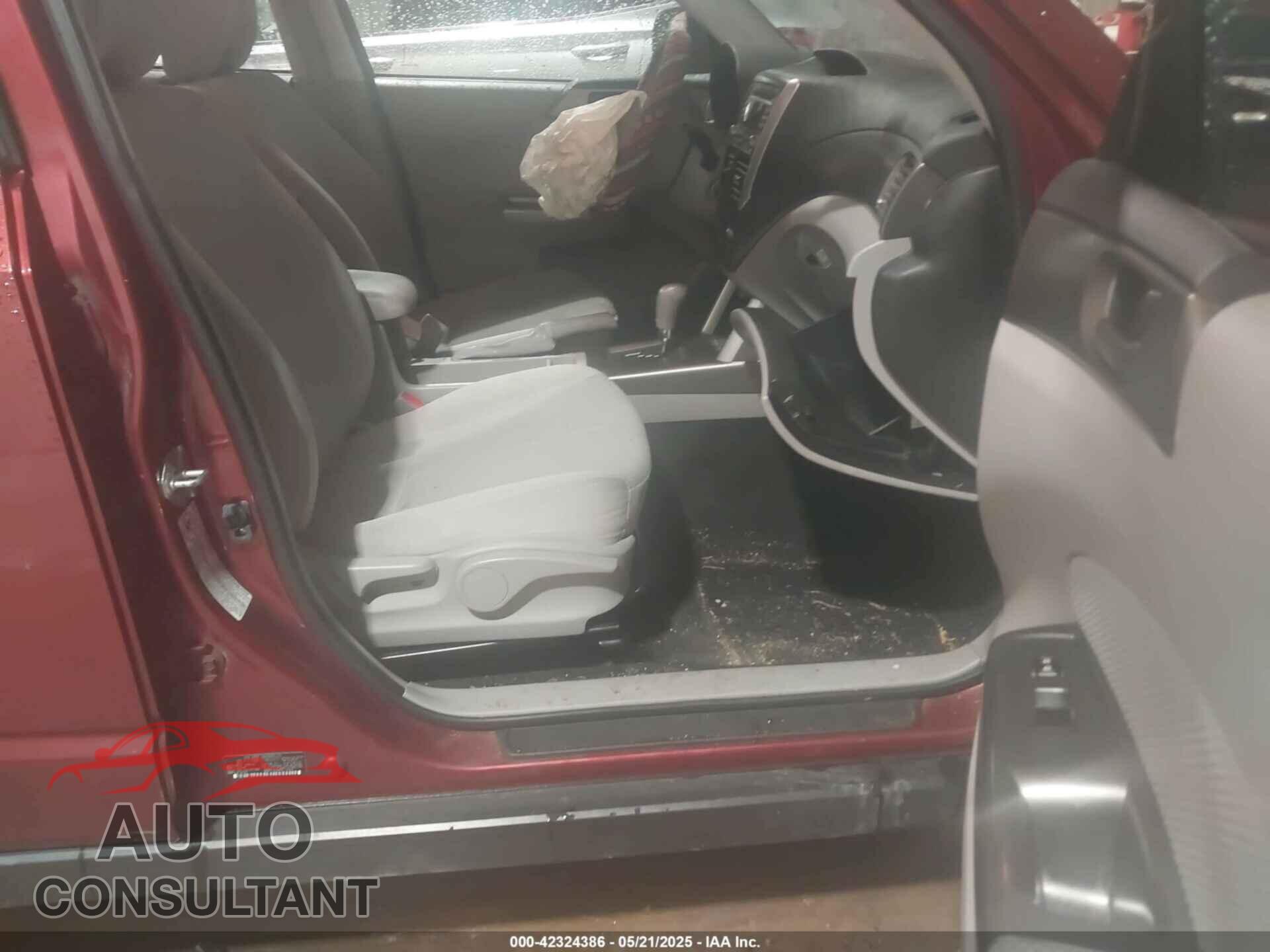 SUBARU FORESTER 2012 - JF2SHBBC8CH402814