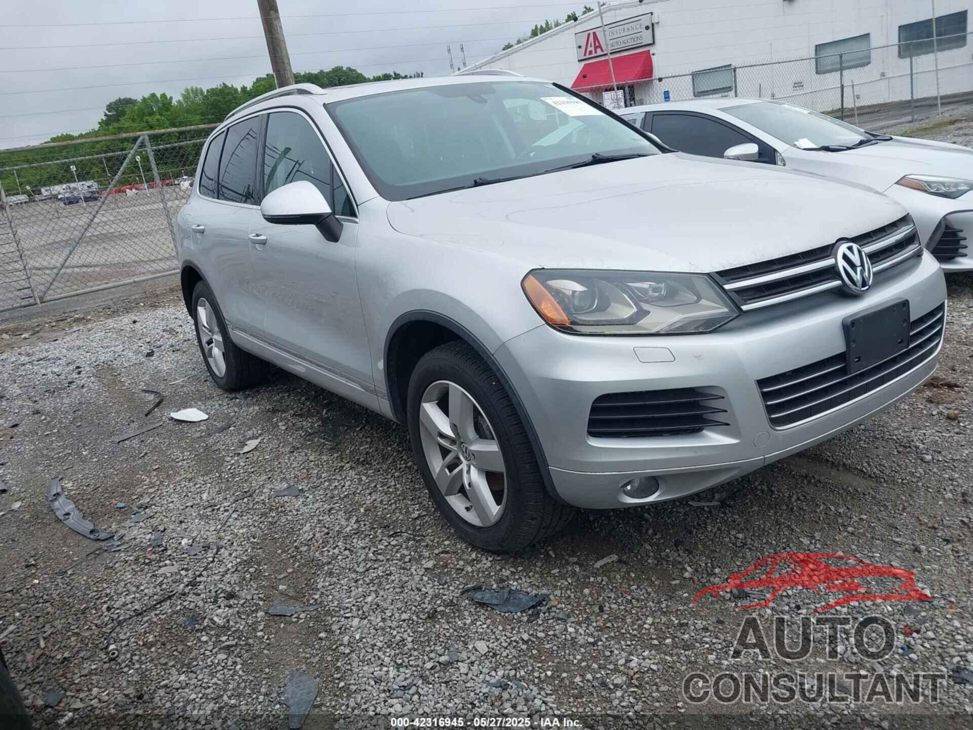 VOLKSWAGEN TOUAREG 2011 - WVGFF9BP0BD000384