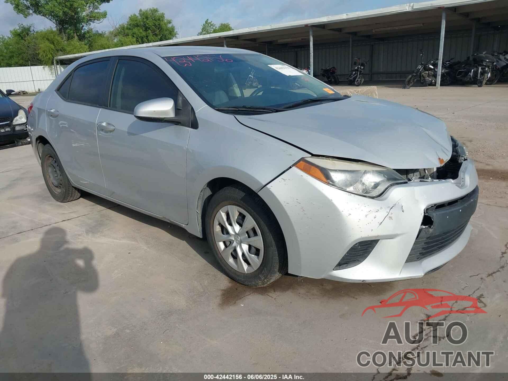 TOYOTA COROLLA 2014 - 2T1BURHE7EC084459