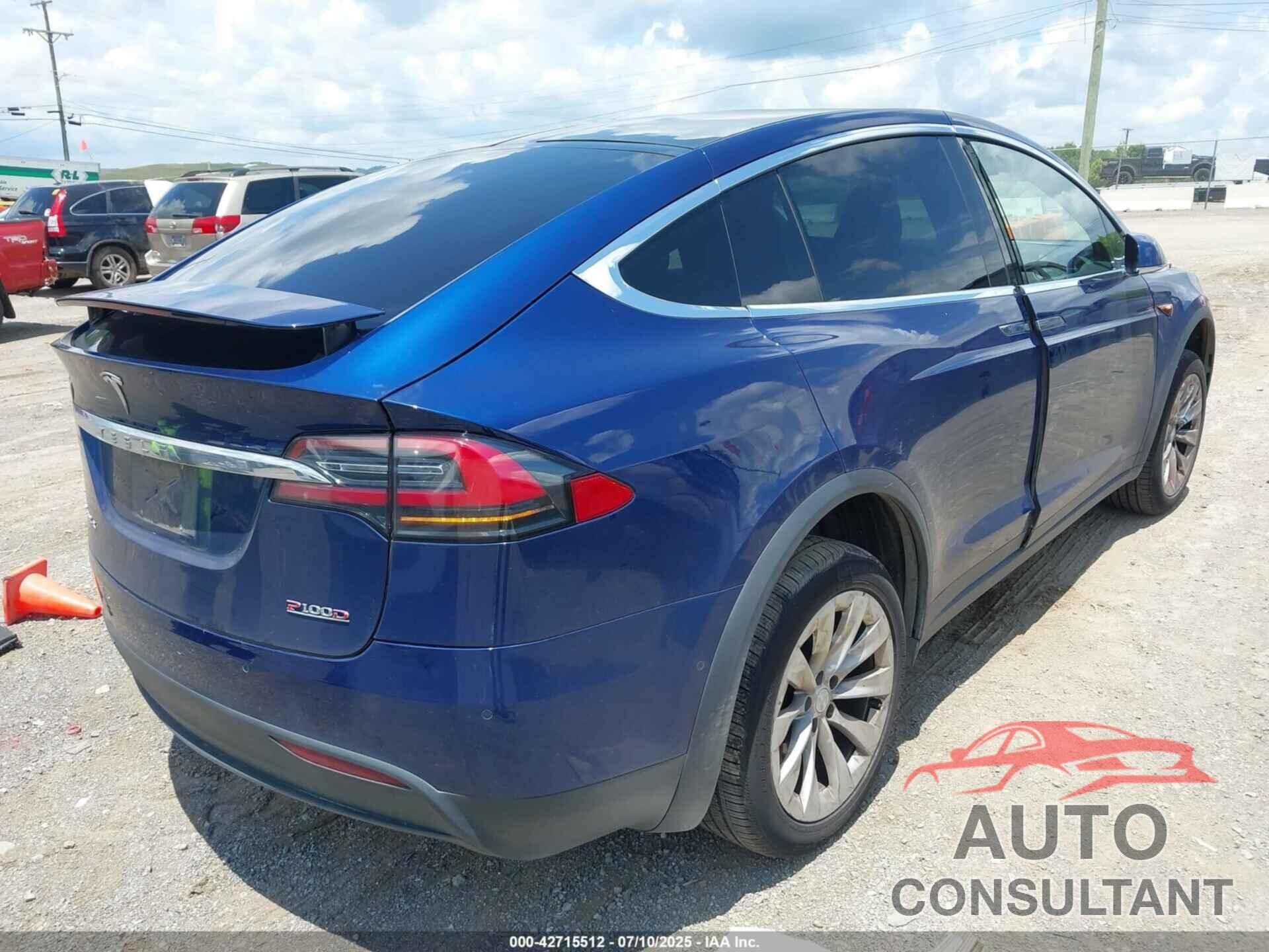 TESLA MODEL X 2017 - 5YJXCBE49HF053550