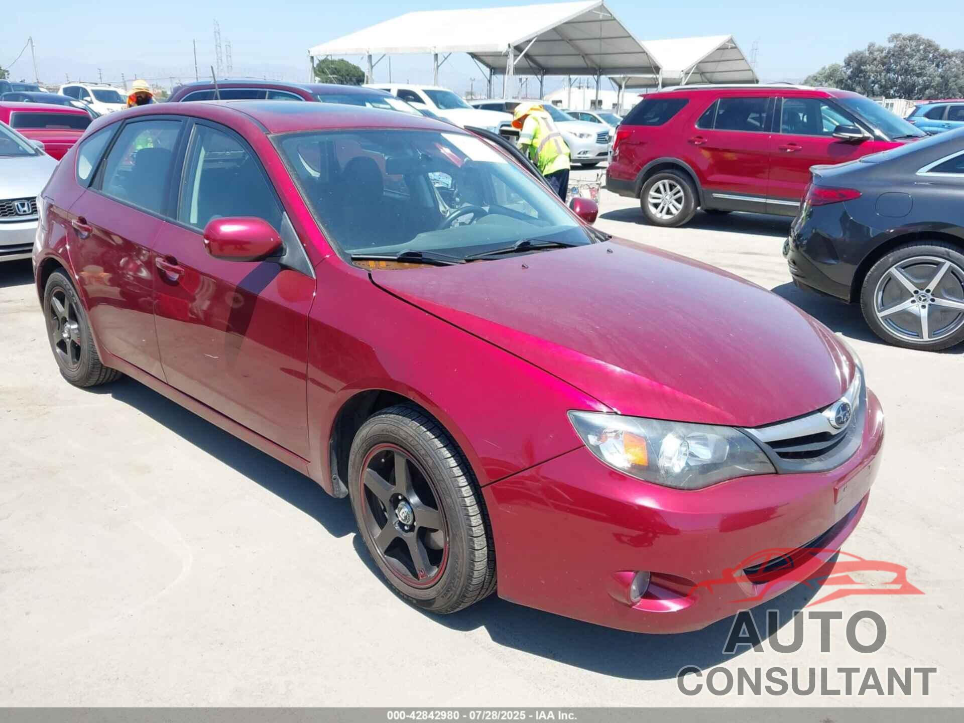 SUBARU IMPREZA 2011 - JF1GH6B67BH816628