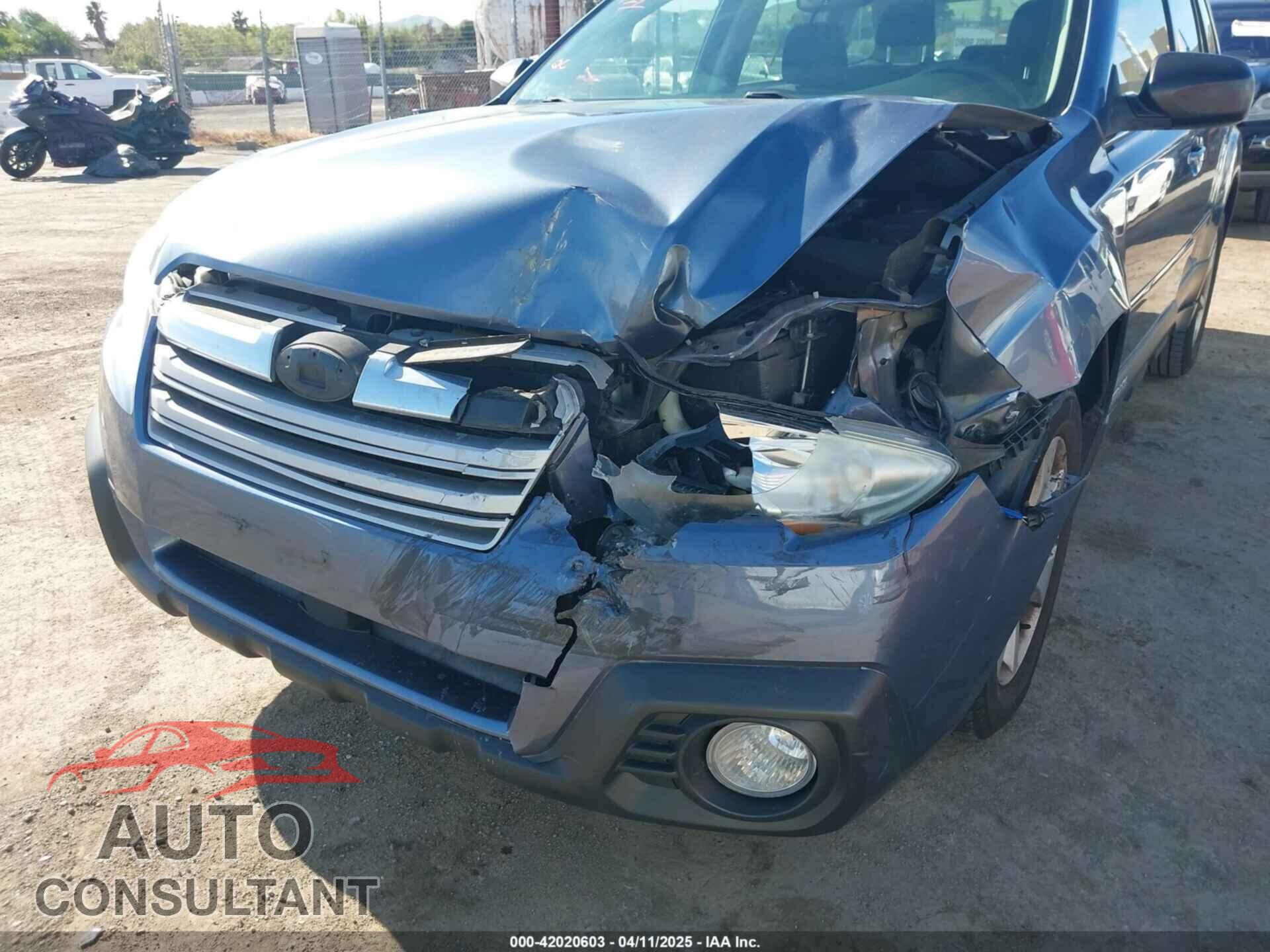 SUBARU OUTBACK 2014 - 4S4BRBAC4E3241838