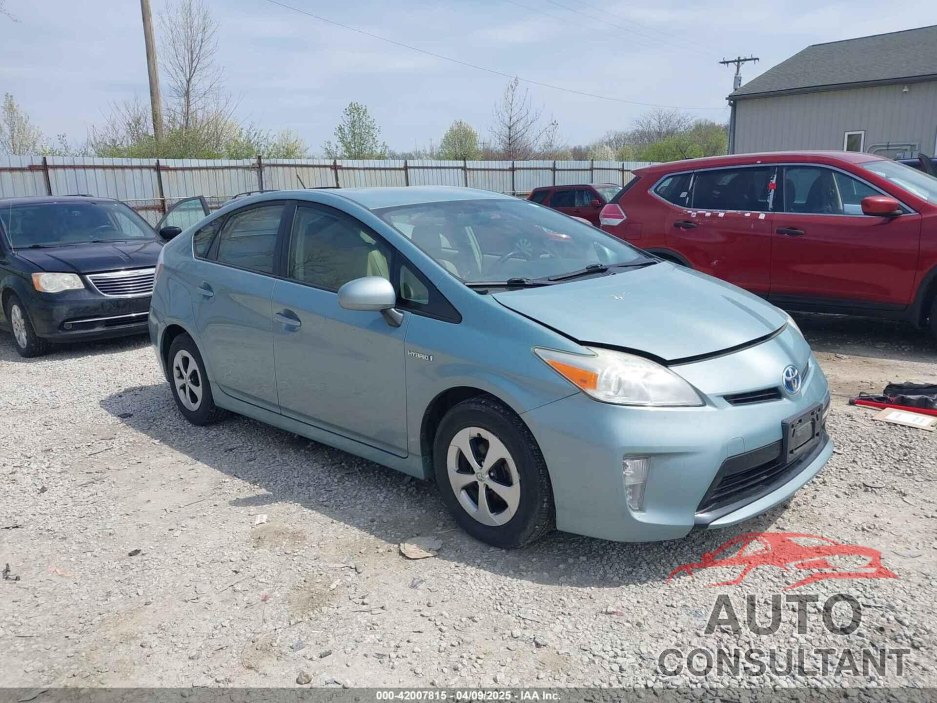 TOYOTA PRIUS 2013 - JTDKN3DU1D1655518