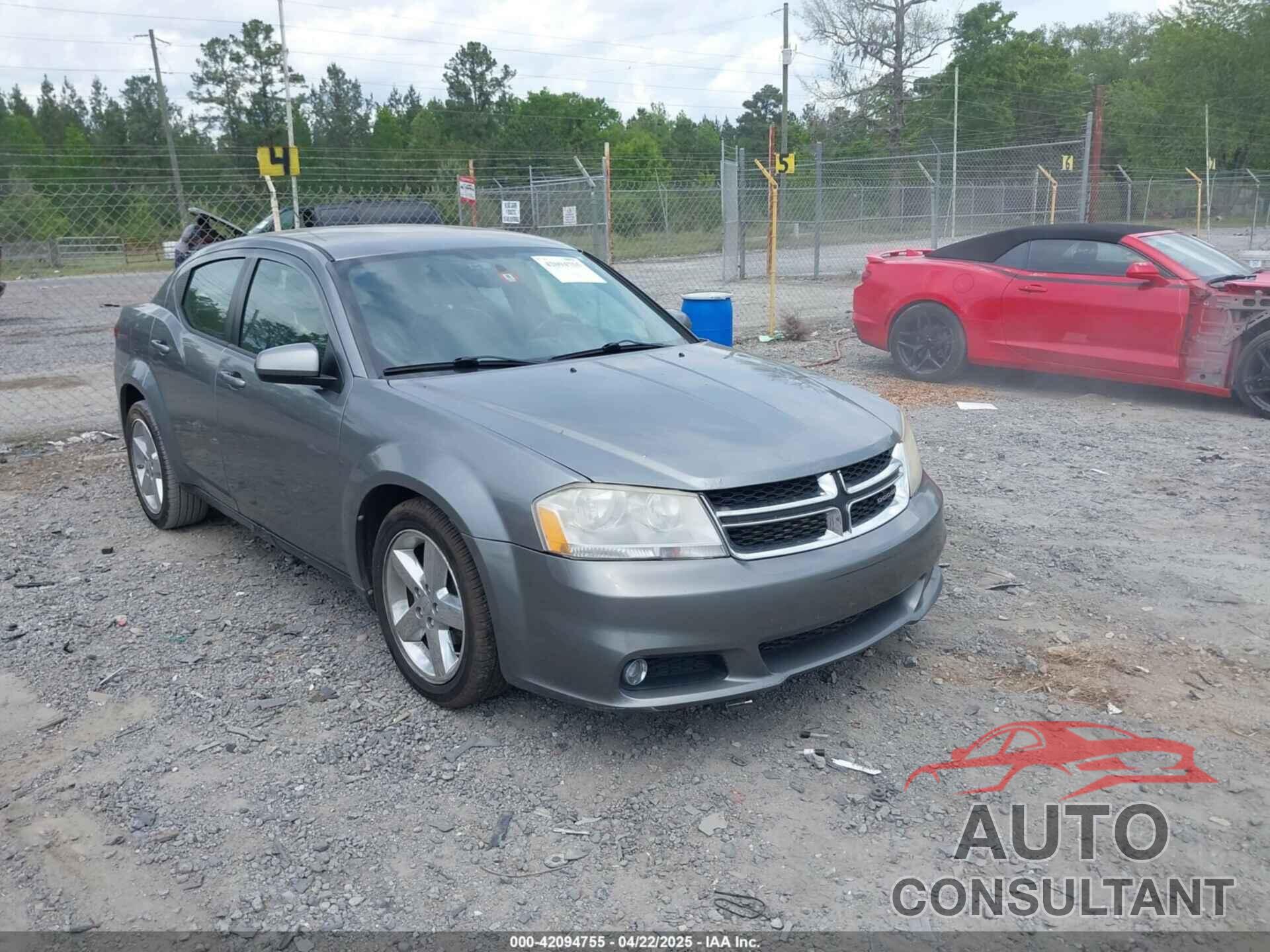 DODGE AVENGER 2011 - 1B3BD2FG5BN577918