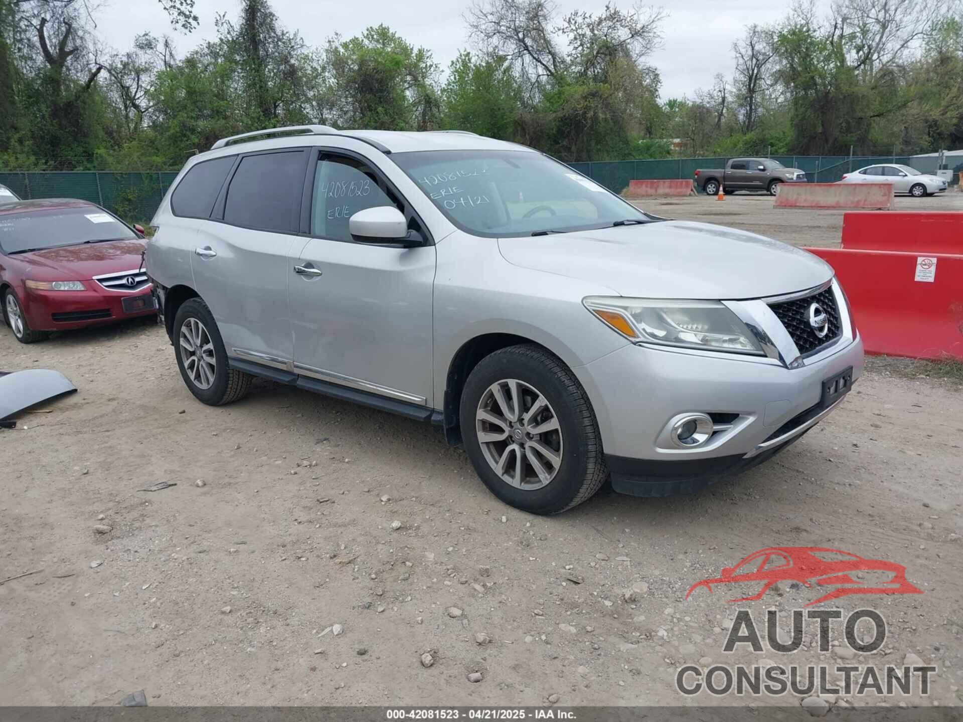 NISSAN PATHFINDER 2015 - 5N1AR2MM4FC652352